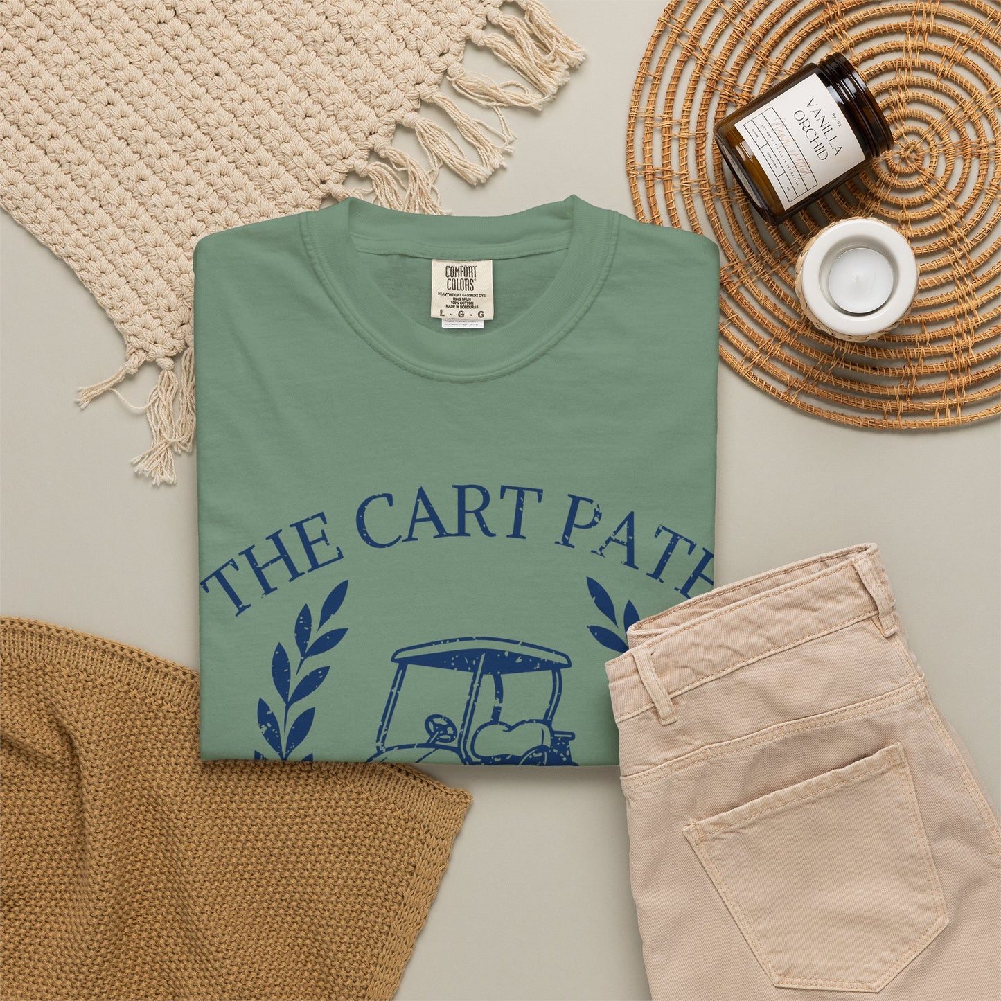 The Cart Path Club Shirt, Funny Golf Shirt, Golf Humor Tee, Cart Path Only Golf T-Shirt, Golfer Gift, Golf Vacation Tee