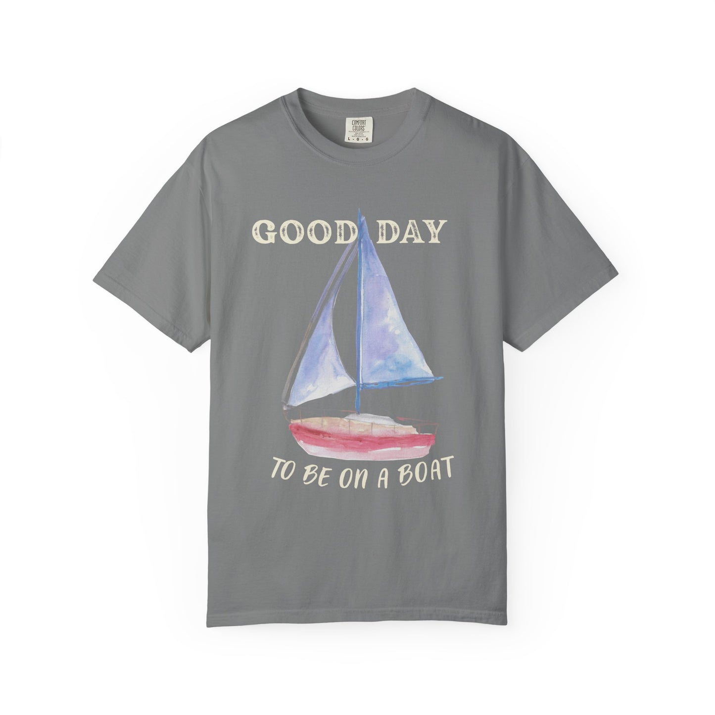 Good Day to Be on a Boat Shirt, Coastal Boat Tee, Lake Life Shirt, Beach Vacation T-Shirt, Nautical Summer Tee, Boat Lover Gift
