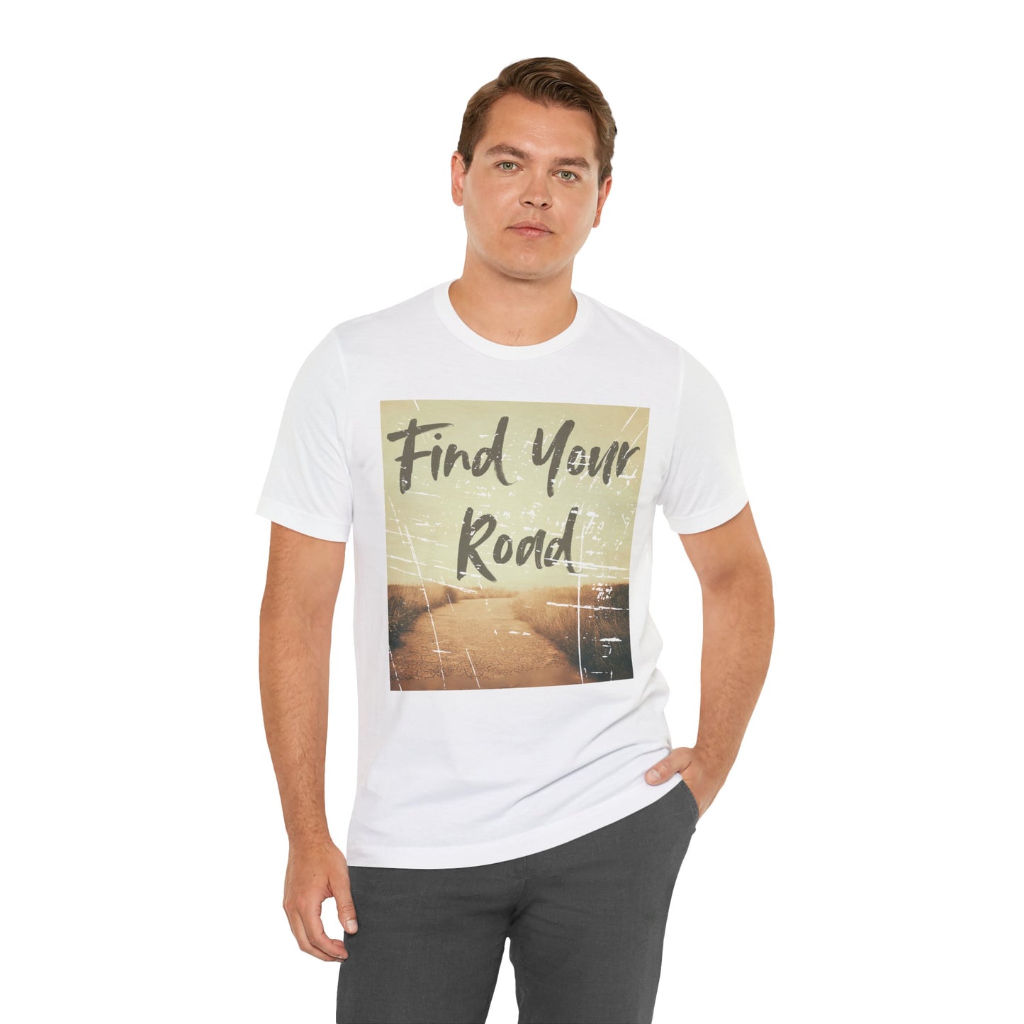 Find Your Road Shirt, Beach Graphic Tee, Coastal Summer Shirt, Vintage Road Trip Tee, Wanderlust T-Shirt, Travel Lover Gift, Retro Beach Tee