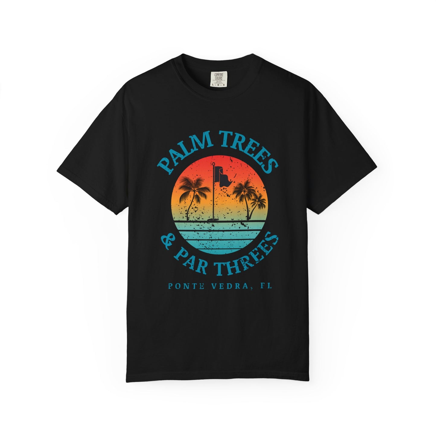 Ponte Vedra Beach, Saltwater & Sand Wedges Shirt, Beach Golf Tee, Golf Vacation T-Shirt, Coastal Lifestyle Apparel, Golfer Gift for Men