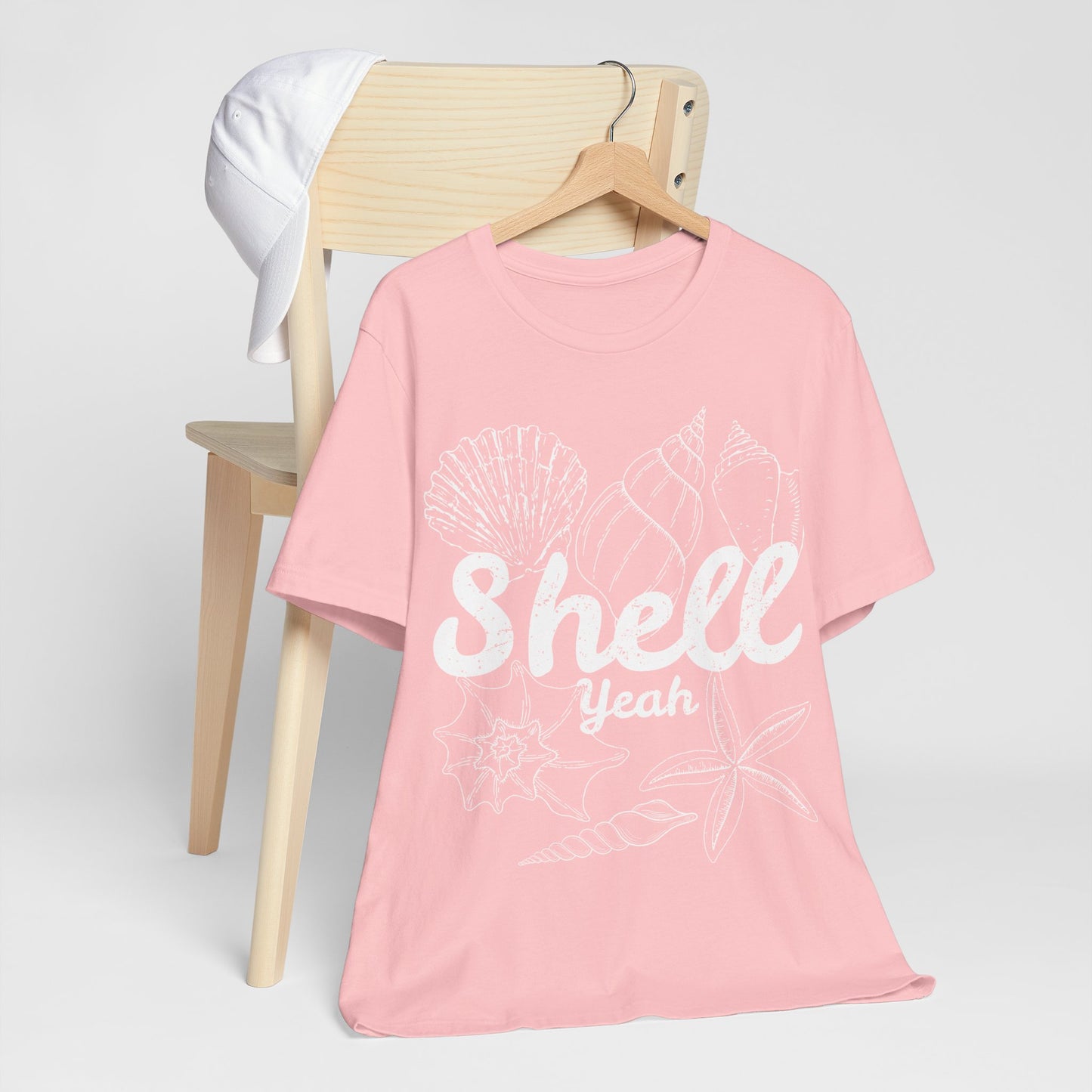 Shell Yeah Shirt, Beach Vacation Tee, Coastal Summer Shirt, Cute Beach Shirt, Ocean Graphic Tee, Funny Beach Tee, Summer Outfit