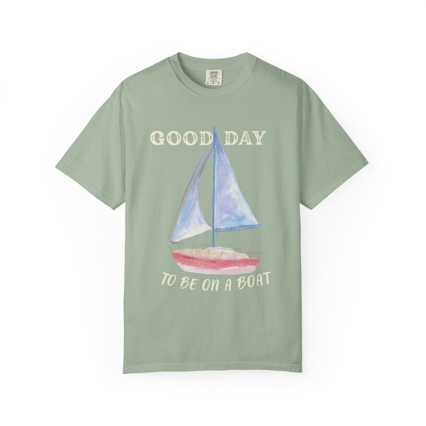 Good Day to Be on a Boat Shirt, Coastal Boat Tee, Lake Life Shirt, Beach Vacation T-Shirt, Nautical Summer Tee, Boat Lover Gift