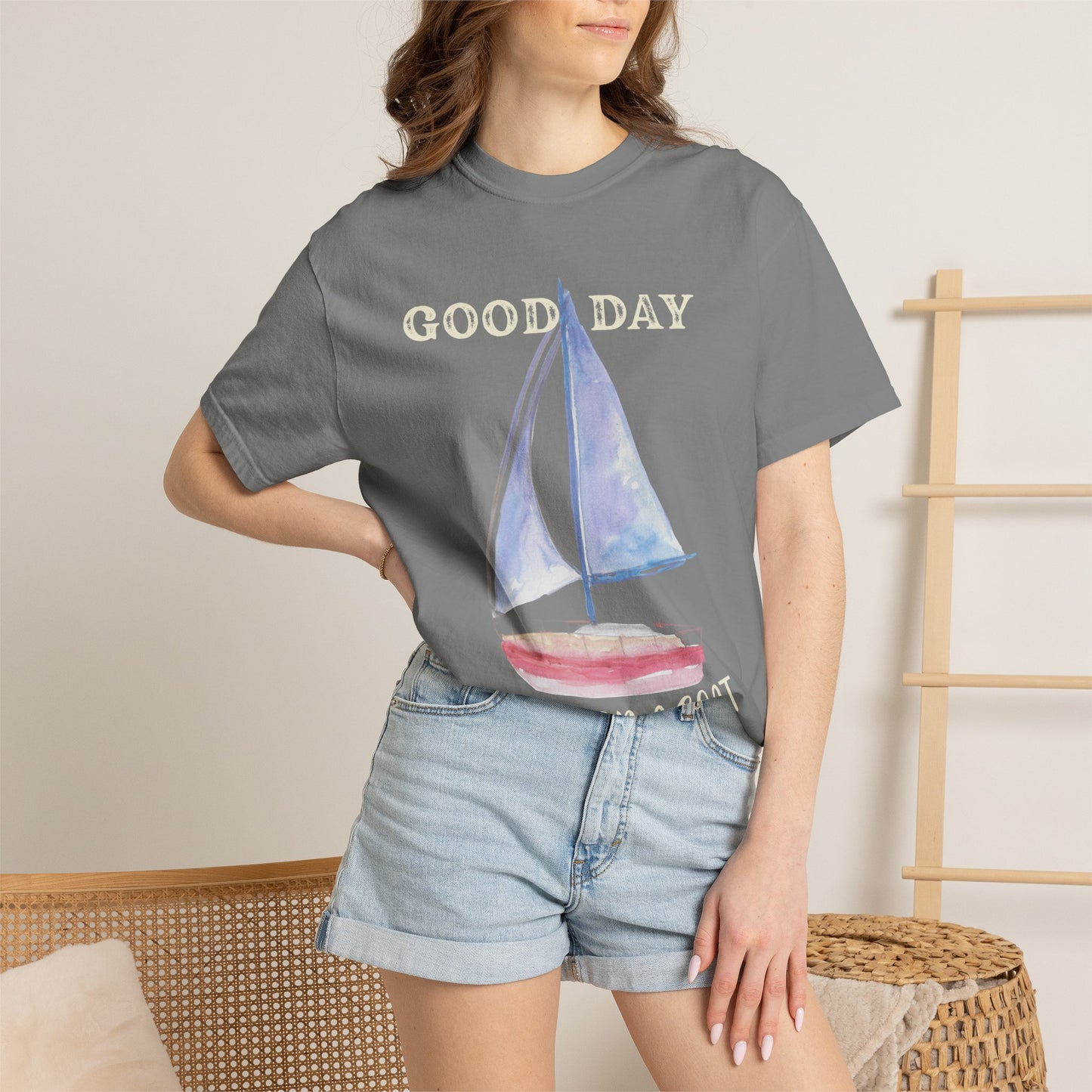 Good Day to Be on a Boat Shirt, Coastal Boat Tee, Lake Life Shirt, Beach Vacation T-Shirt, Nautical Summer Tee, Boat Lover Gift