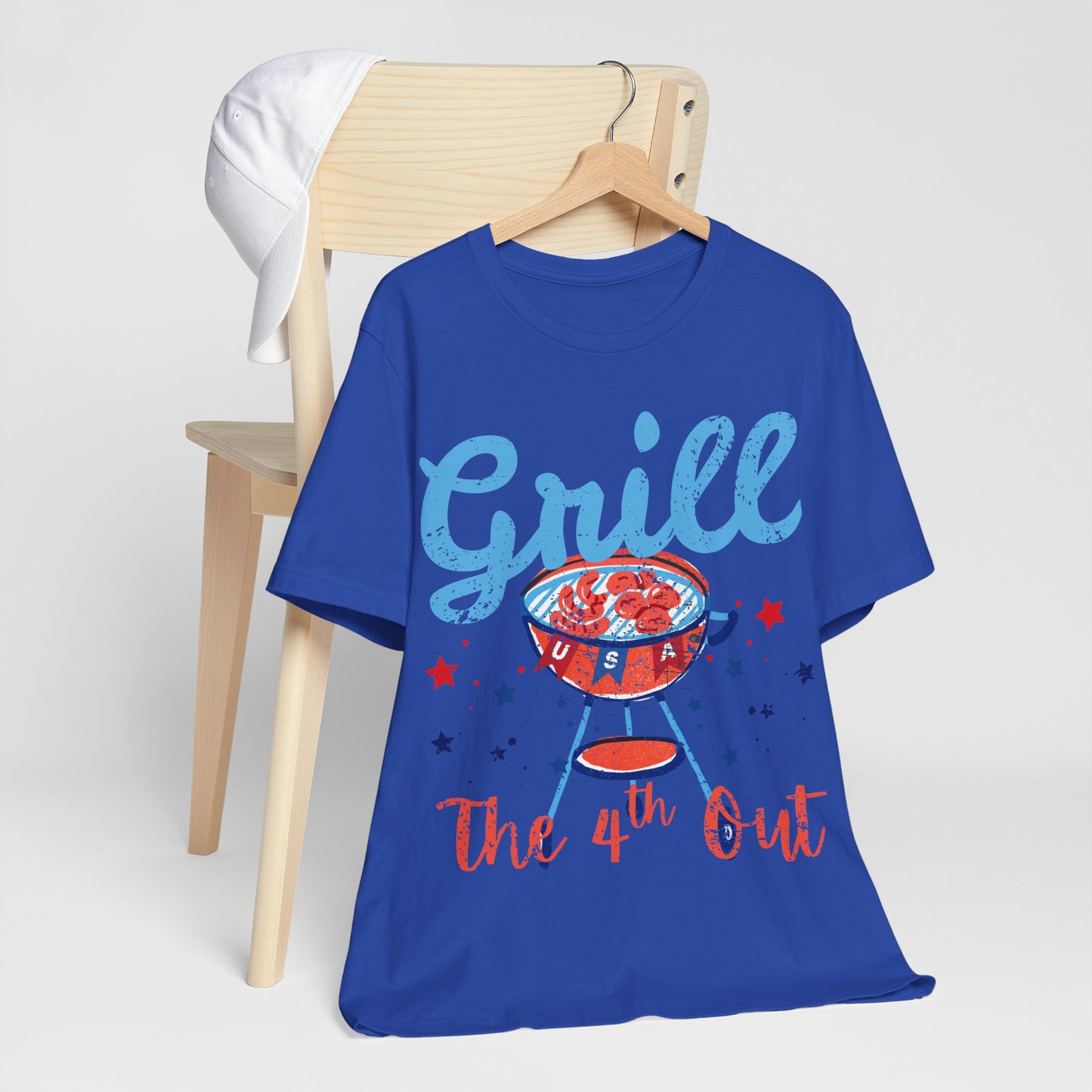 Grill the 4th Out T-shirt, Funny 4th of July BBQ Tee, Patriotic Grill Shirt, Independence Day T-Shirt, Summer Cookout Tee