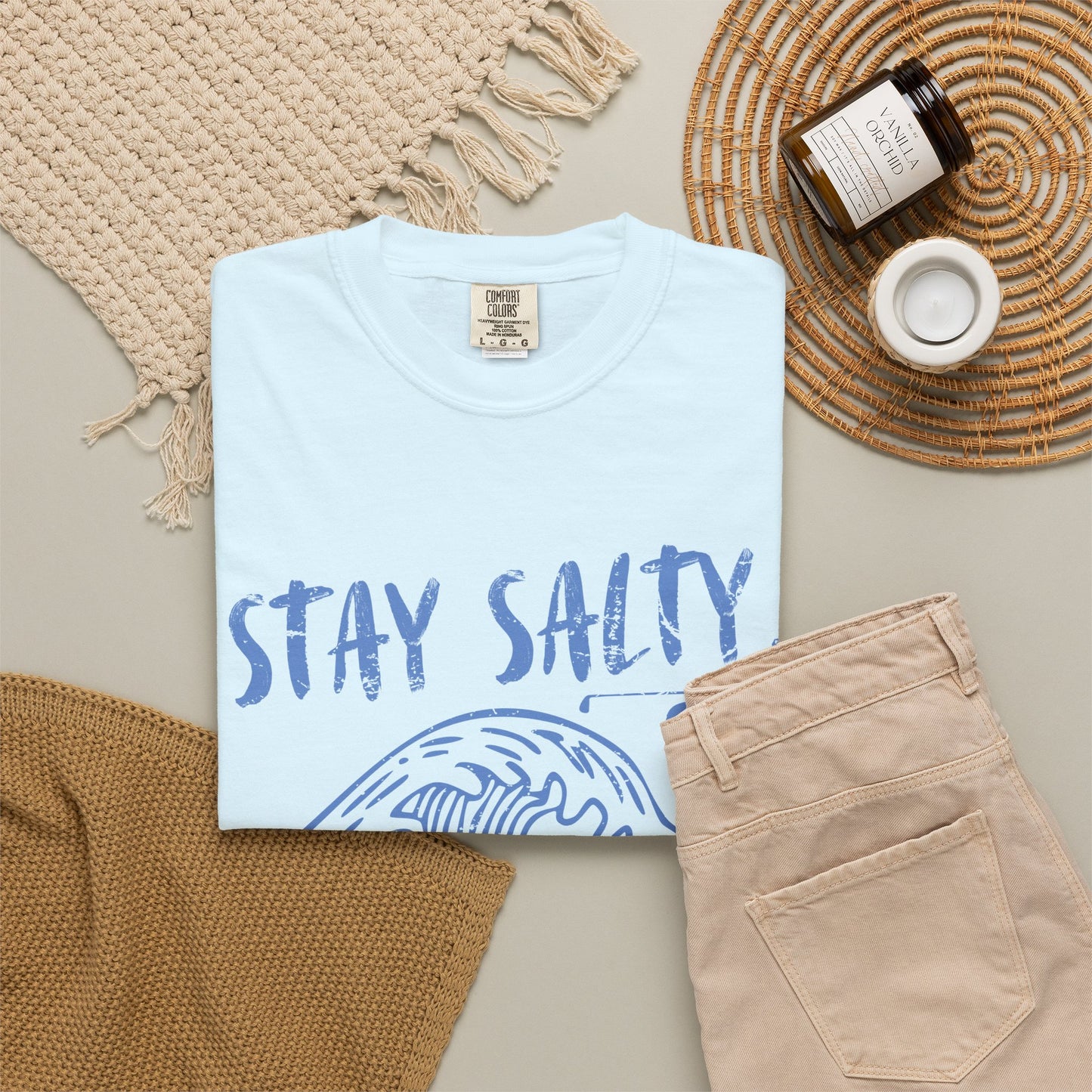 Stay Salty Swing Easy Shirt, Coastal Golf Shirt, Beach Golf Tee, Funny Golfer T, Golf Vacation Shirt, Coastal Lifestyle Tee, Golf Lover Gift