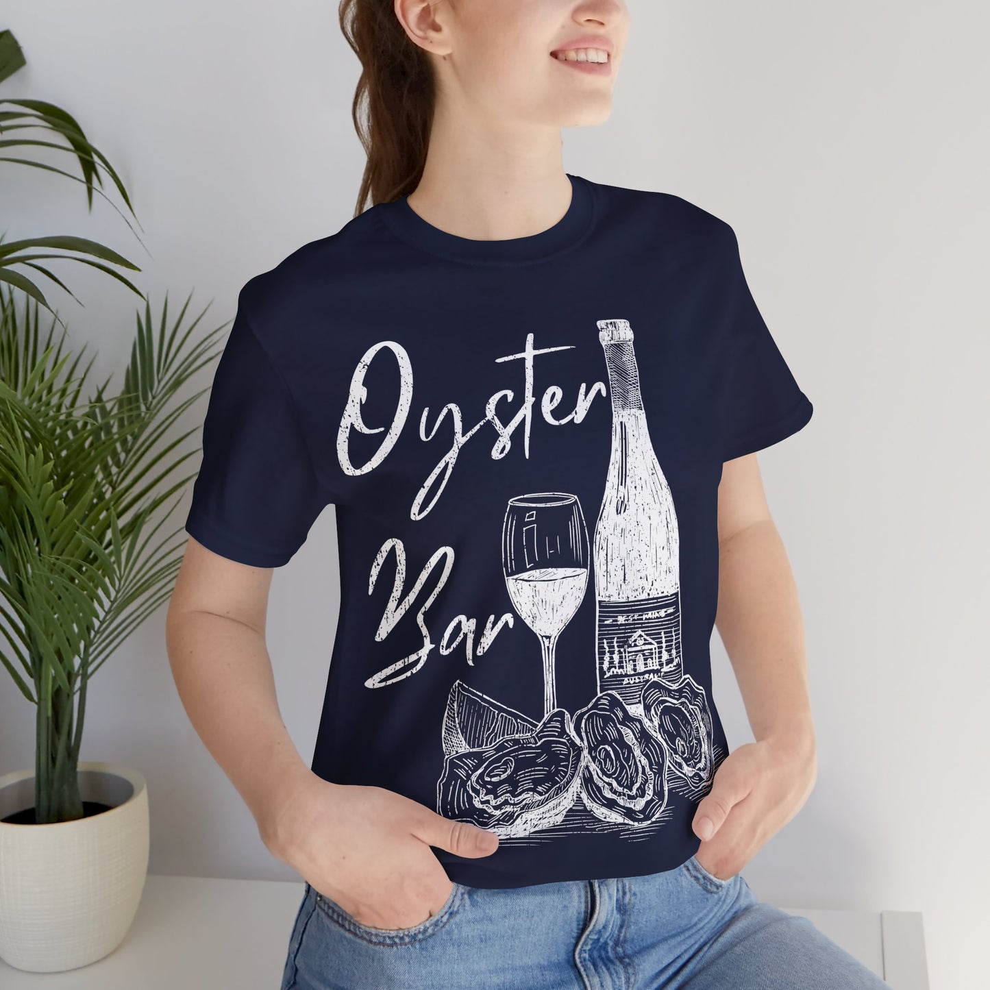 Oyster Bar Shirt, Coastal Grandma Tee, Beach Vacation Shirt, Seafood Lover Shirt, Coastal Chic Tee, Wine Lover Shirt, Summer Beach Tee