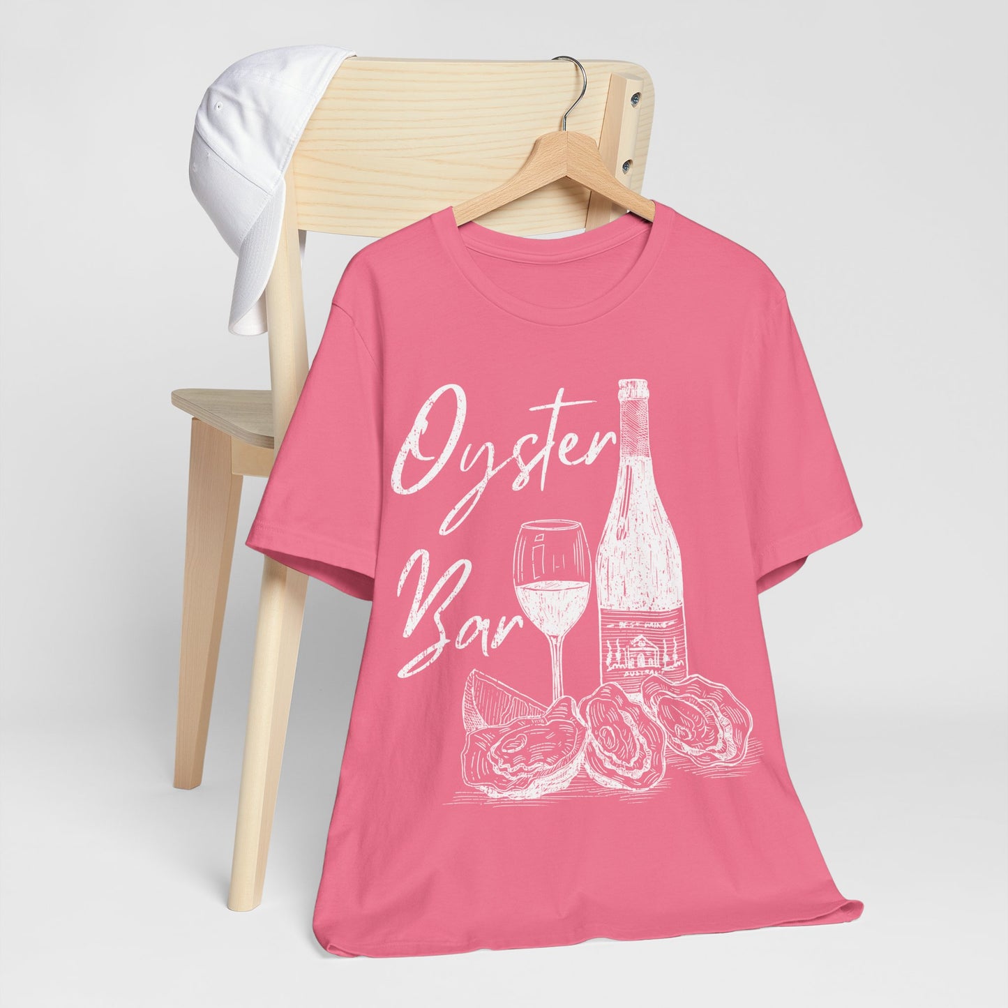 Oyster Bar Shirt, Coastal Grandma Tee, Beach Vacation Shirt, Seafood Lover Shirt, Coastal Chic Tee, Wine Lover Shirt, Summer Beach Tee