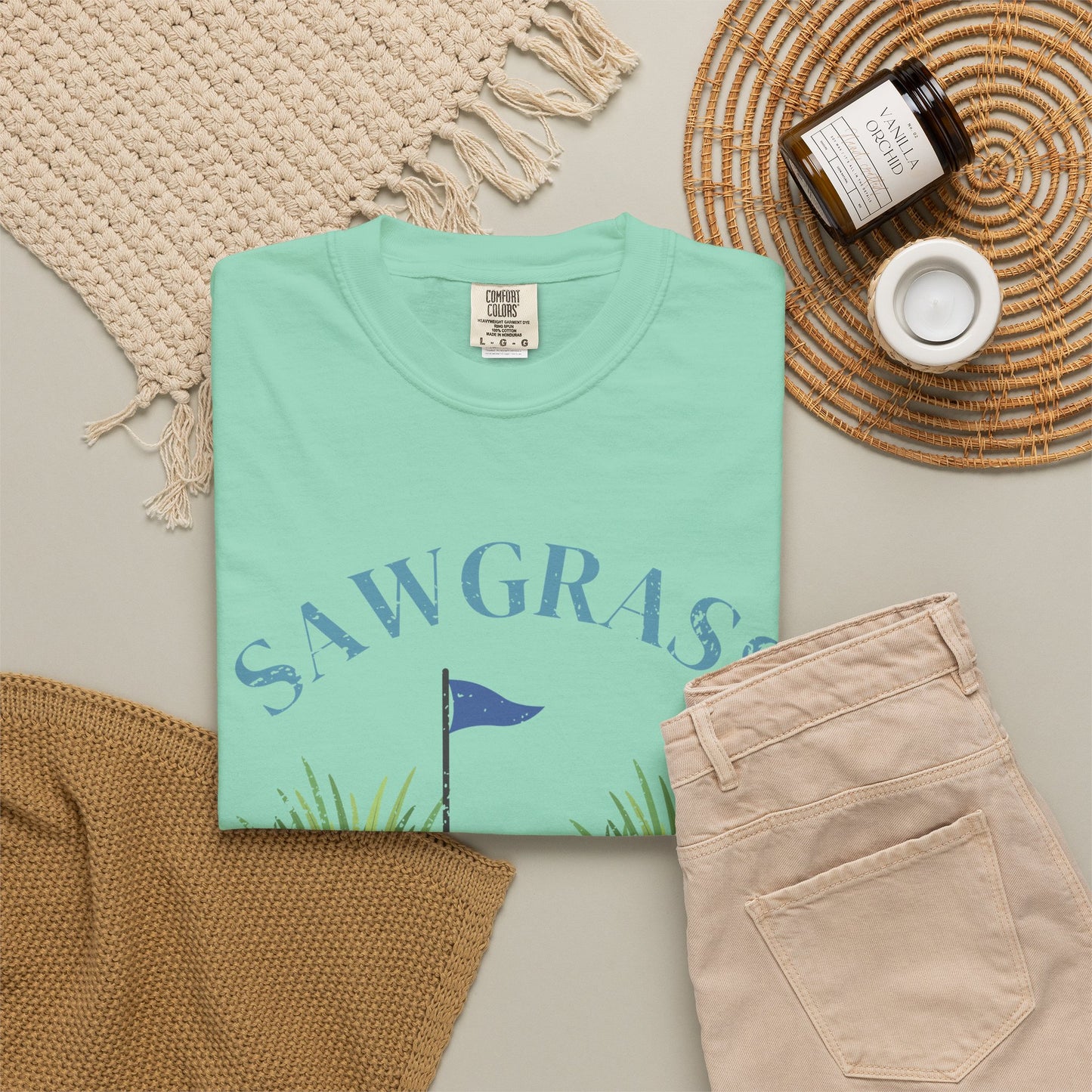 Sawgrass Social Club Shirt, Ponte Vedra Beach Tee, Coastal Golf Shirt, Florida Golf T-Shirt, Golf Lover Gift