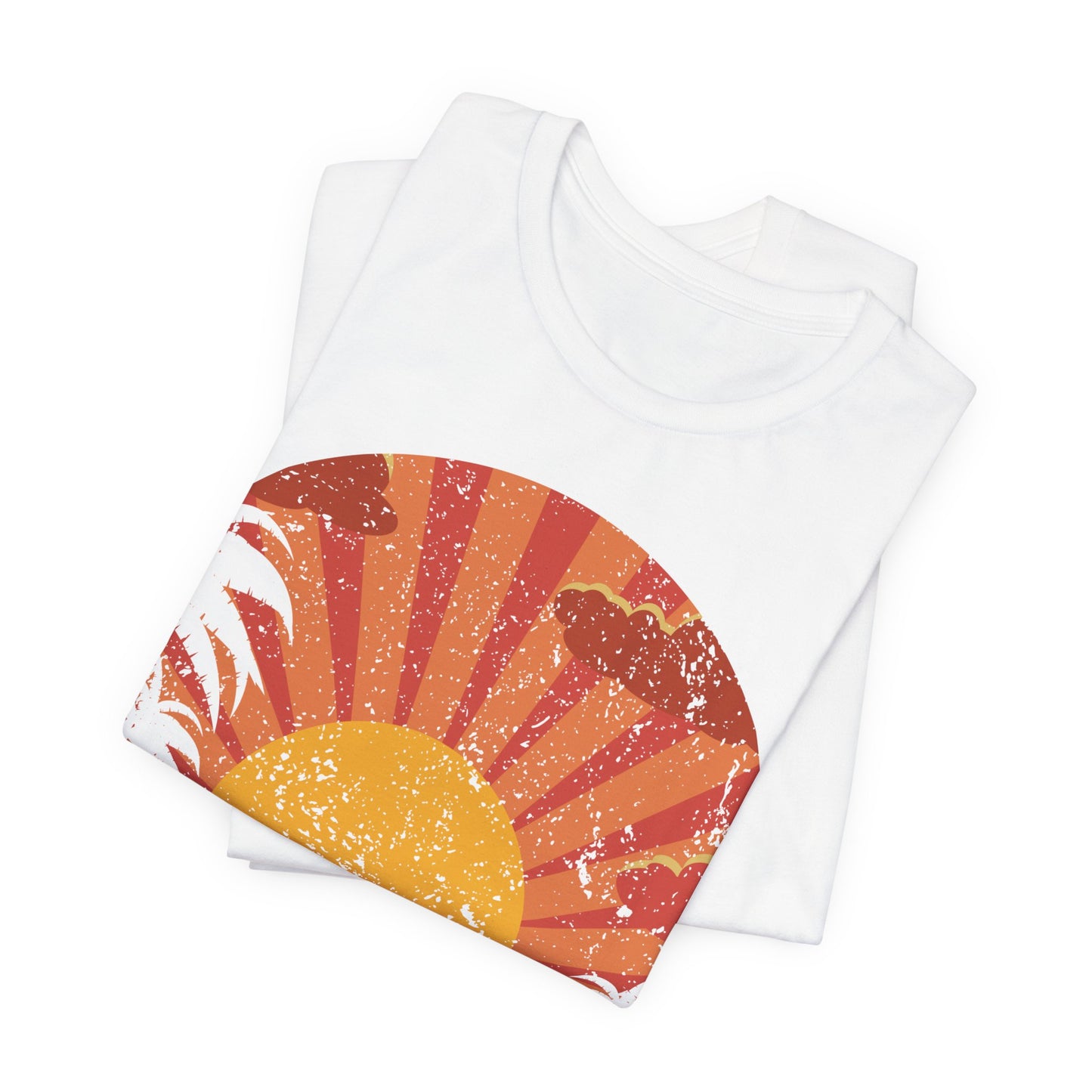 Chasing Sunsets Shirt, Retro Beach Sunset Tee, Coastal Summer Shirt, Ocean Graphic Tee, Vacation Shirt, Beach Lover Tee