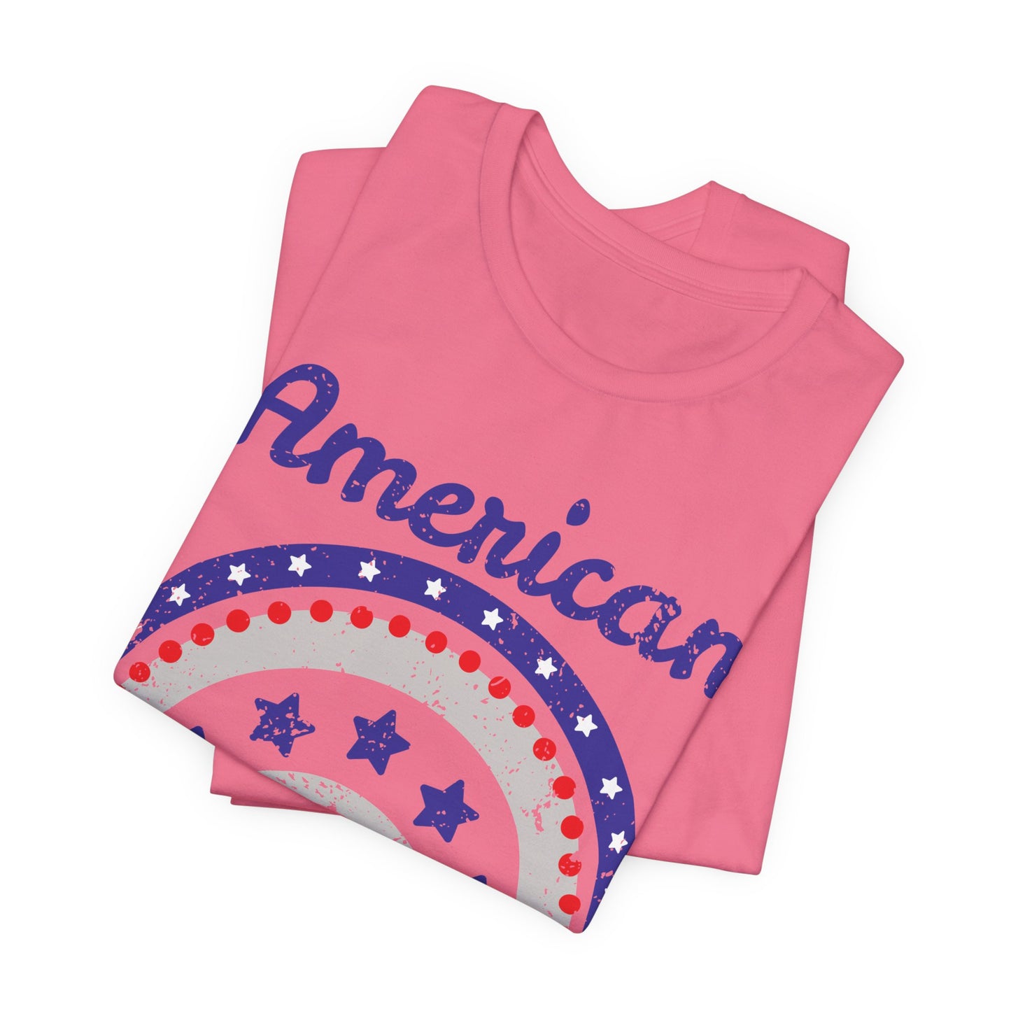American Girl Shirt, 4th of July Shirt Women, Patriotic USA Tee, Cute Independence Day Outfit, Red White Blue Shirt, USA Graphic Tee