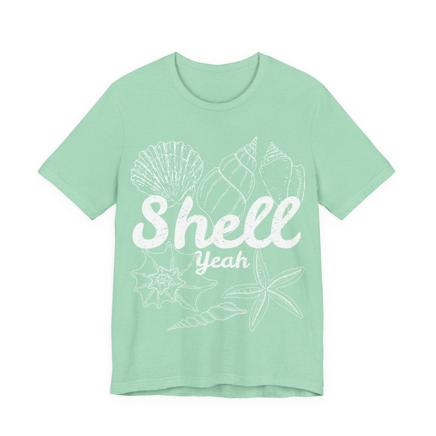 Shell Yeah Shirt, Beach Vacation Tee, Coastal Summer Shirt, Cute Beach Shirt, Ocean Graphic Tee, Funny Beach Tee, Summer Outfit