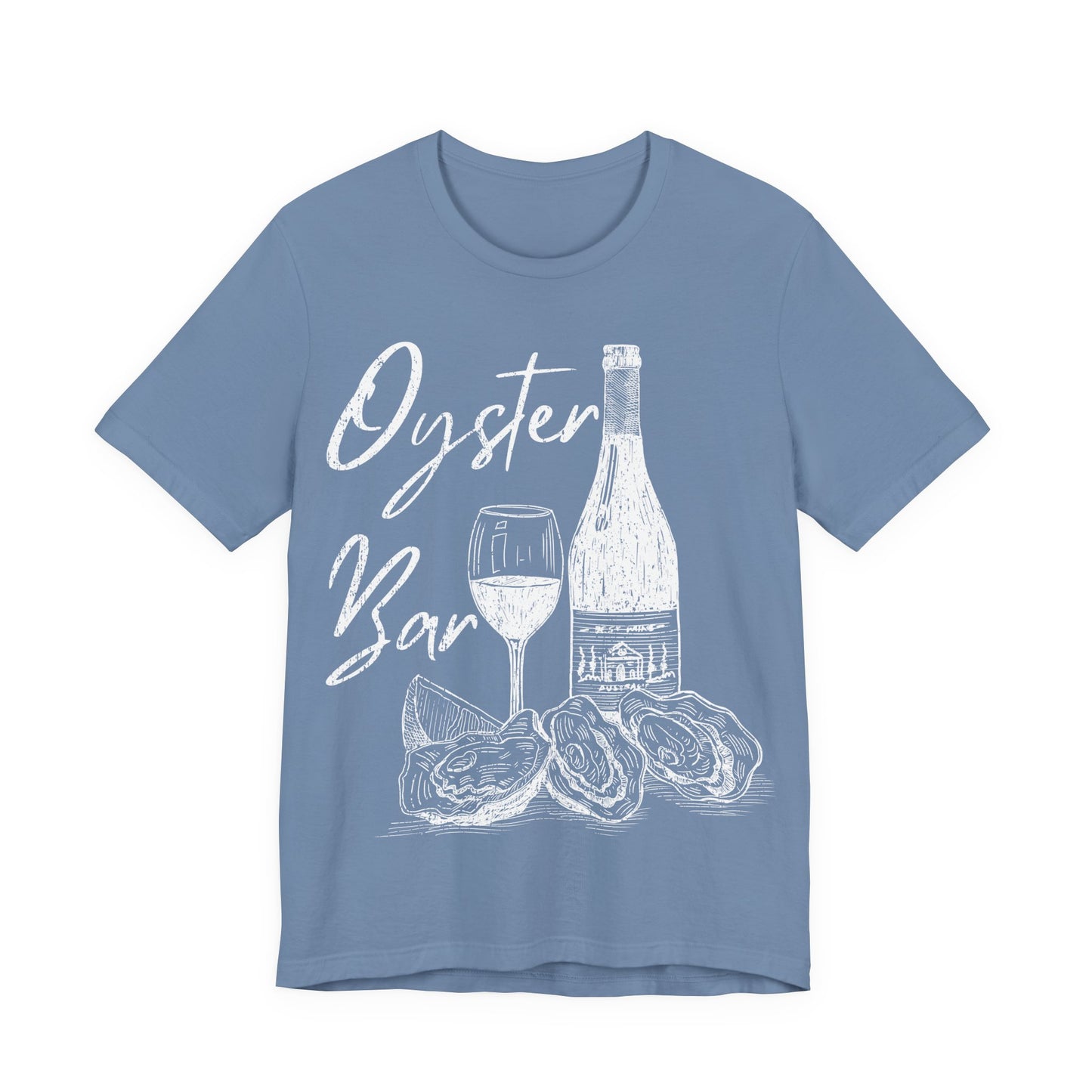 Oyster Bar Shirt, Coastal Grandma Tee, Beach Vacation Shirt, Seafood Lover Shirt, Coastal Chic Tee, Wine Lover Shirt, Summer Beach Tee