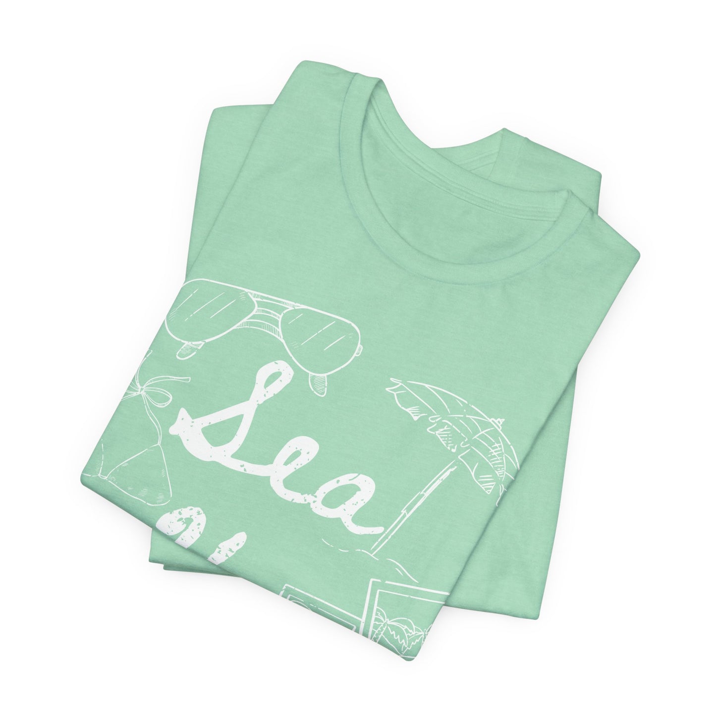 Sea Ya Later Shirt, Beach Vacation Tee, Coastal Summer Shirt, Ocean Graphic Tee, Cute Beach Shirt, Summer Vacation Outfit