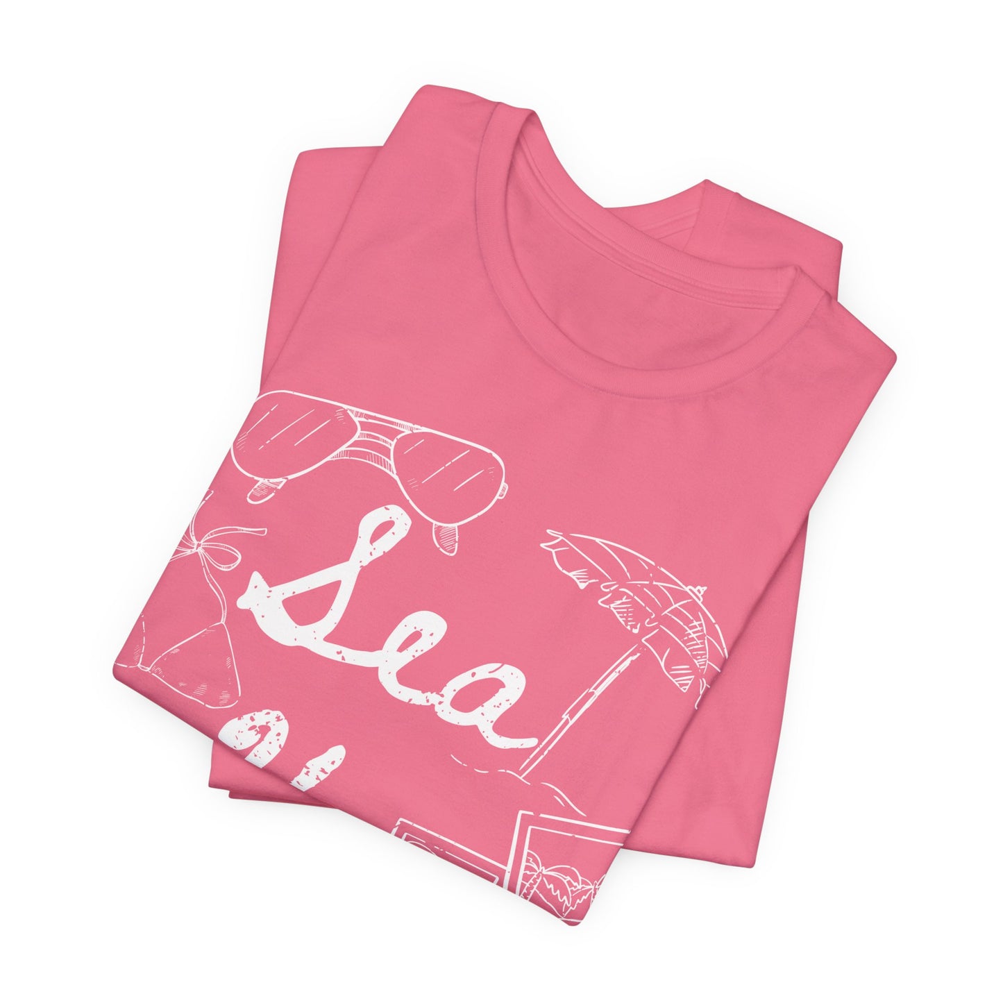 Sea Ya Later Shirt, Beach Vacation Tee, Coastal Summer Shirt, Ocean Graphic Tee, Cute Beach Shirt, Summer Vacation Outfit