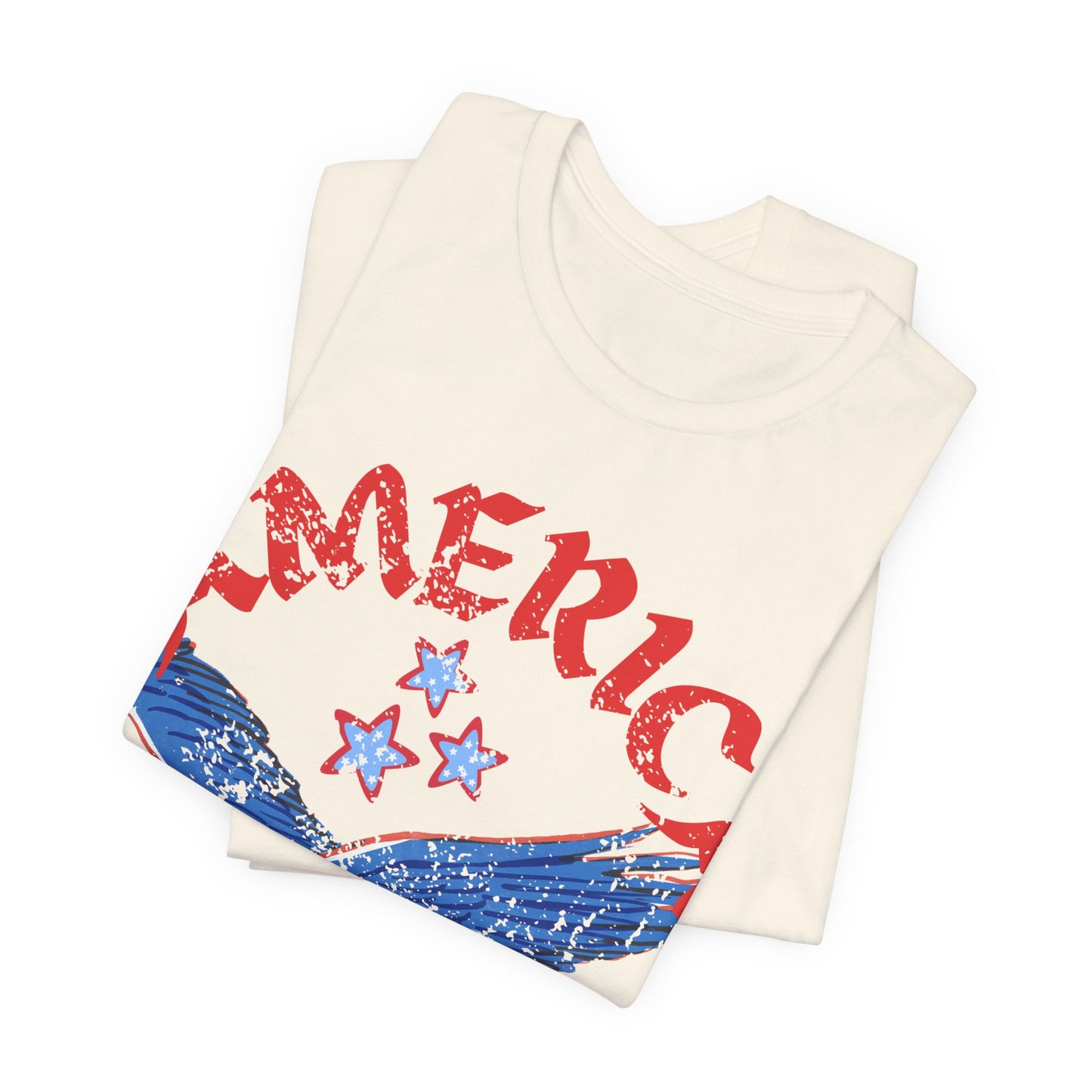 Vintage America Eagle Shirt, Patriotic 4th of July Tee, Retro USA Shirt, Independence Day Outfit, Americana Graphic Tee, July 4th Shirt
