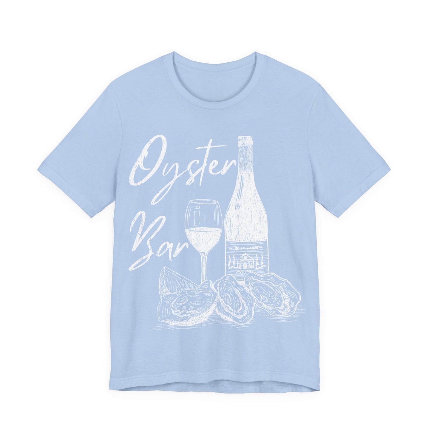 Oyster Bar Shirt, Coastal Grandma Tee, Beach Vacation Shirt, Seafood Lover Shirt, Coastal Chic Tee, Wine Lover Shirt, Summer Beach Tee
