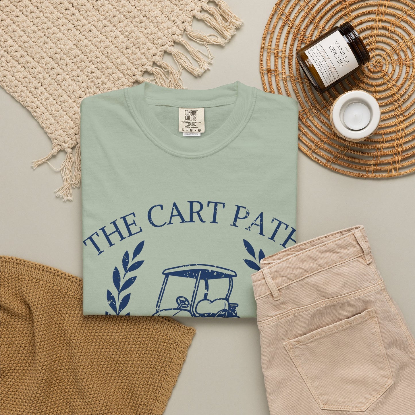 The Cart Path Club Shirt, Funny Golf Shirt, Golf Humor Tee, Cart Path Only Golf T-Shirt, Golfer Gift, Golf Vacation Tee