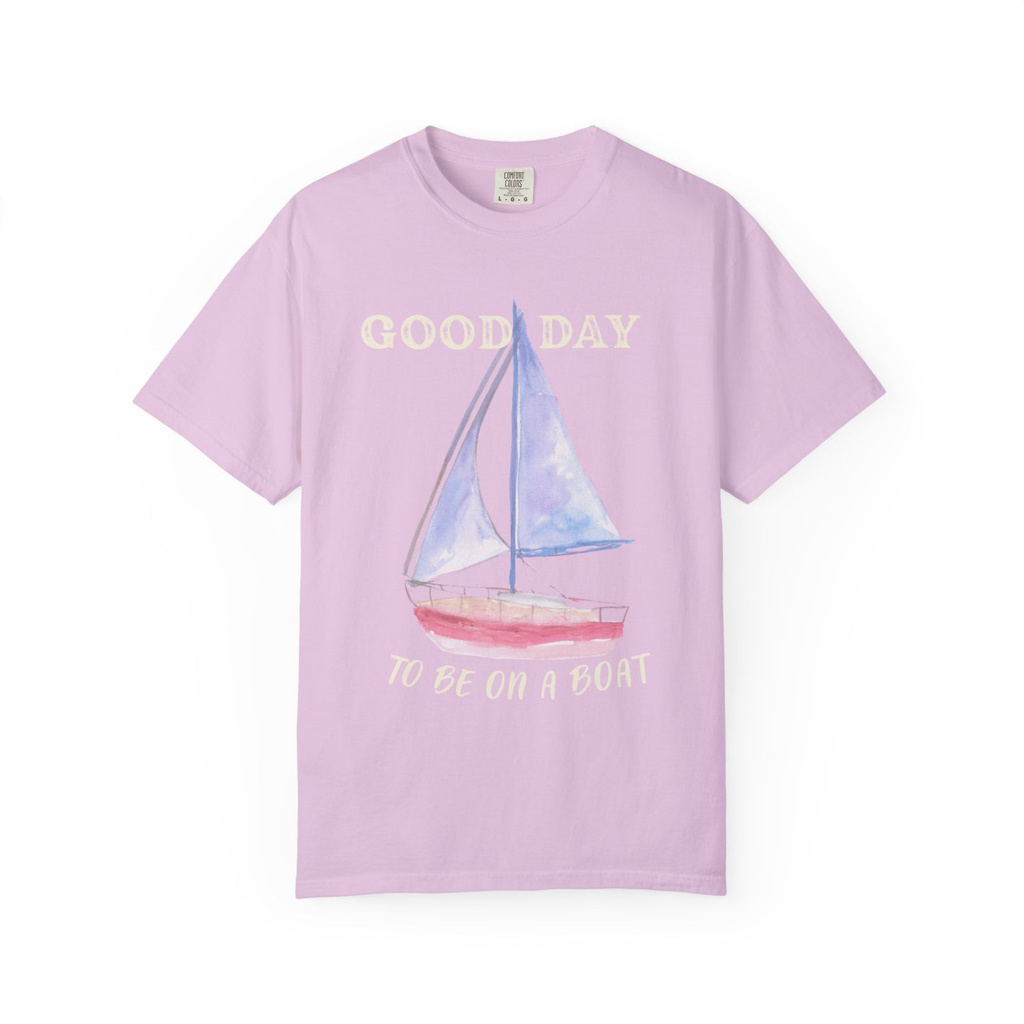 Good Day to Be on a Boat Shirt, Coastal Boat Tee, Lake Life Shirt, Beach Vacation T-Shirt, Nautical Summer Tee, Boat Lover Gift