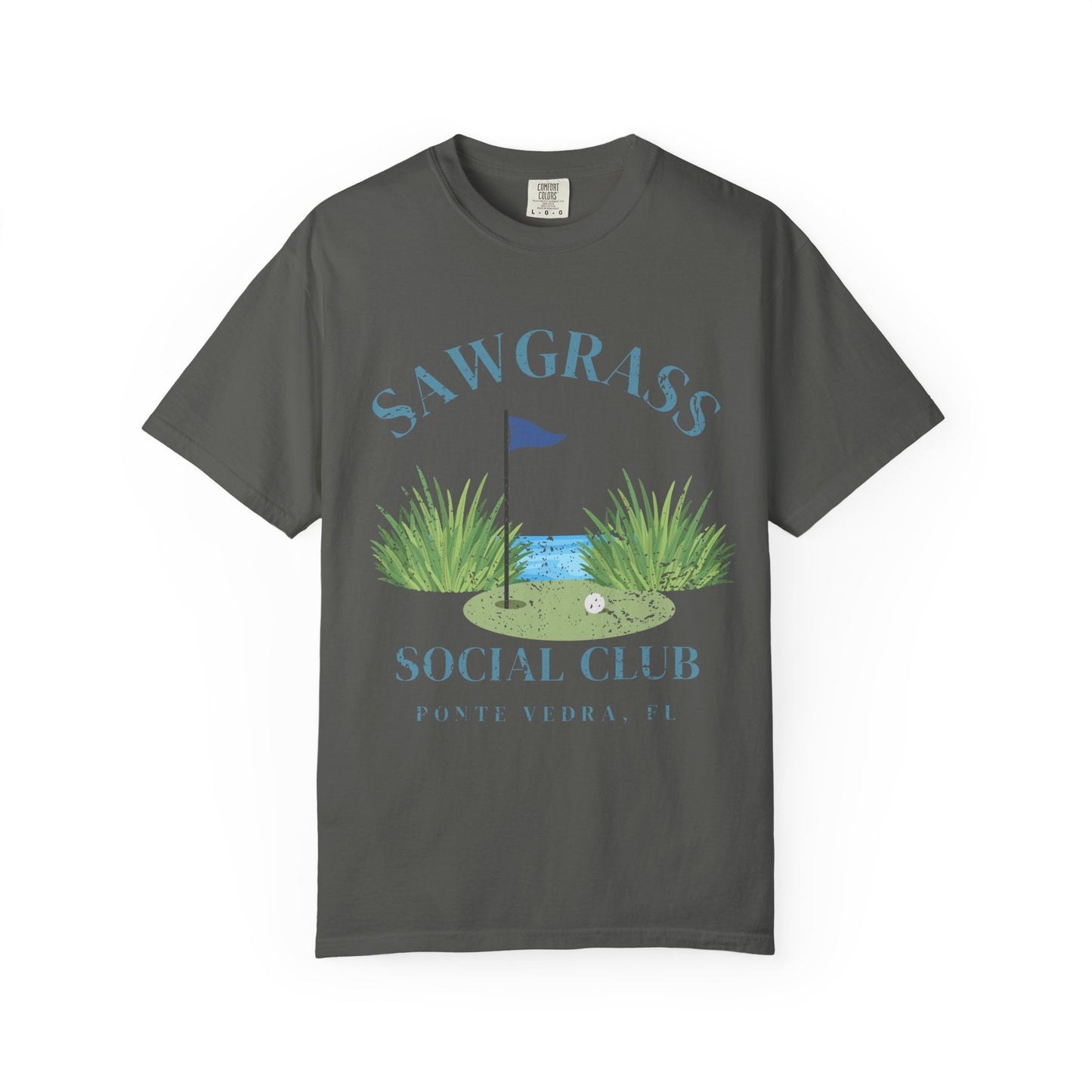 Sawgrass Social Club Shirt, Ponte Vedra Beach Tee, Coastal Golf Shirt, Florida Golf T-Shirt, Golf Lover Gift