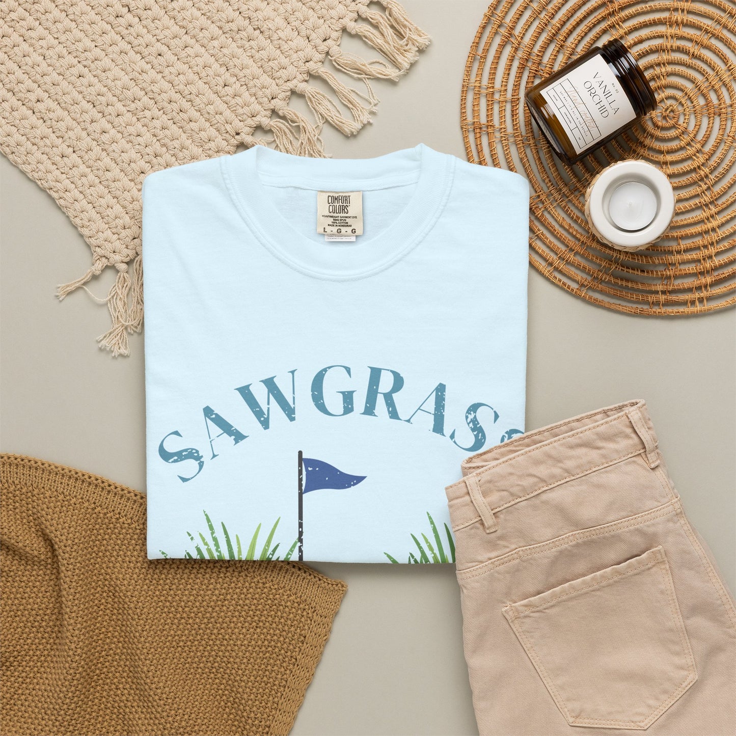 Sawgrass Social Club Shirt, Ponte Vedra Beach Tee, Coastal Golf Shirt, Florida Golf T-Shirt, Golf Lover Gift