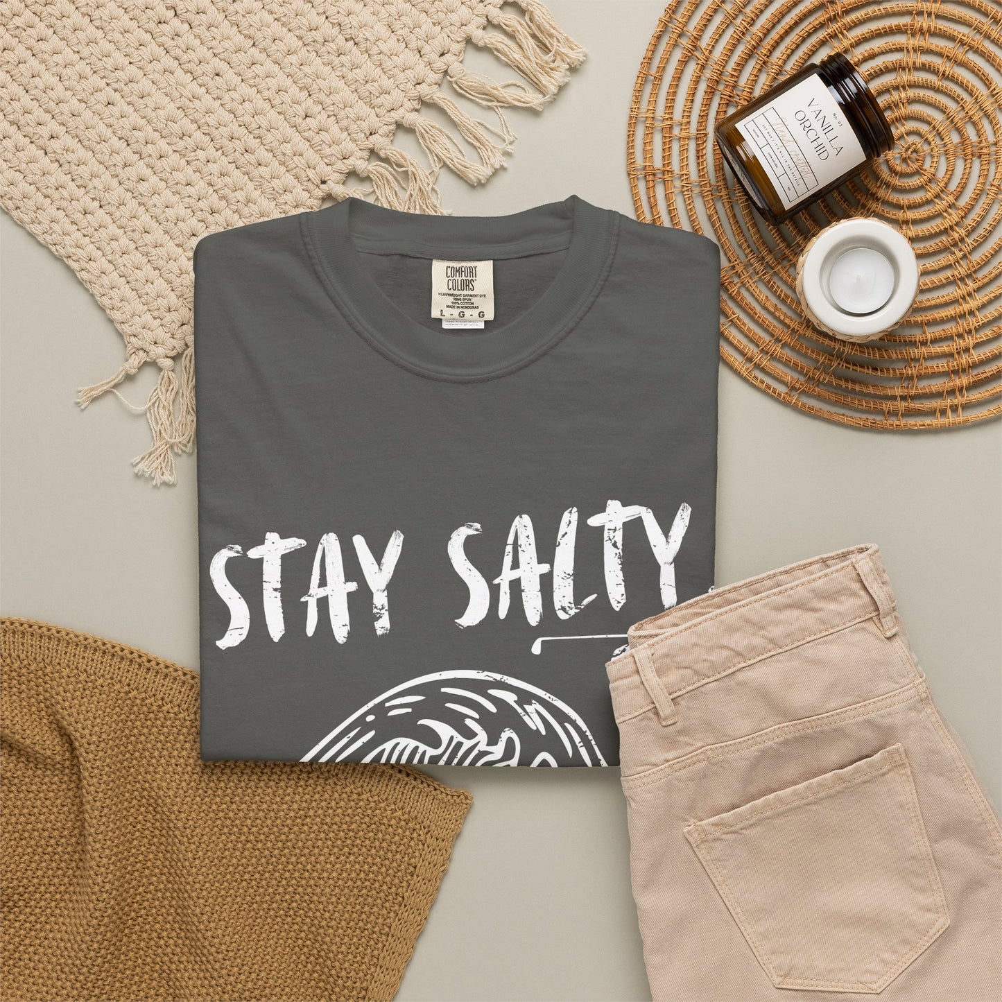 Stay Salty Swing Easy Shirt, Coastal Golf Shirt, Beach Golf Tee, Funny Golfer, Golf Vacation Shirt, Coastal Lifestyle Tee, Golf Lover Gift