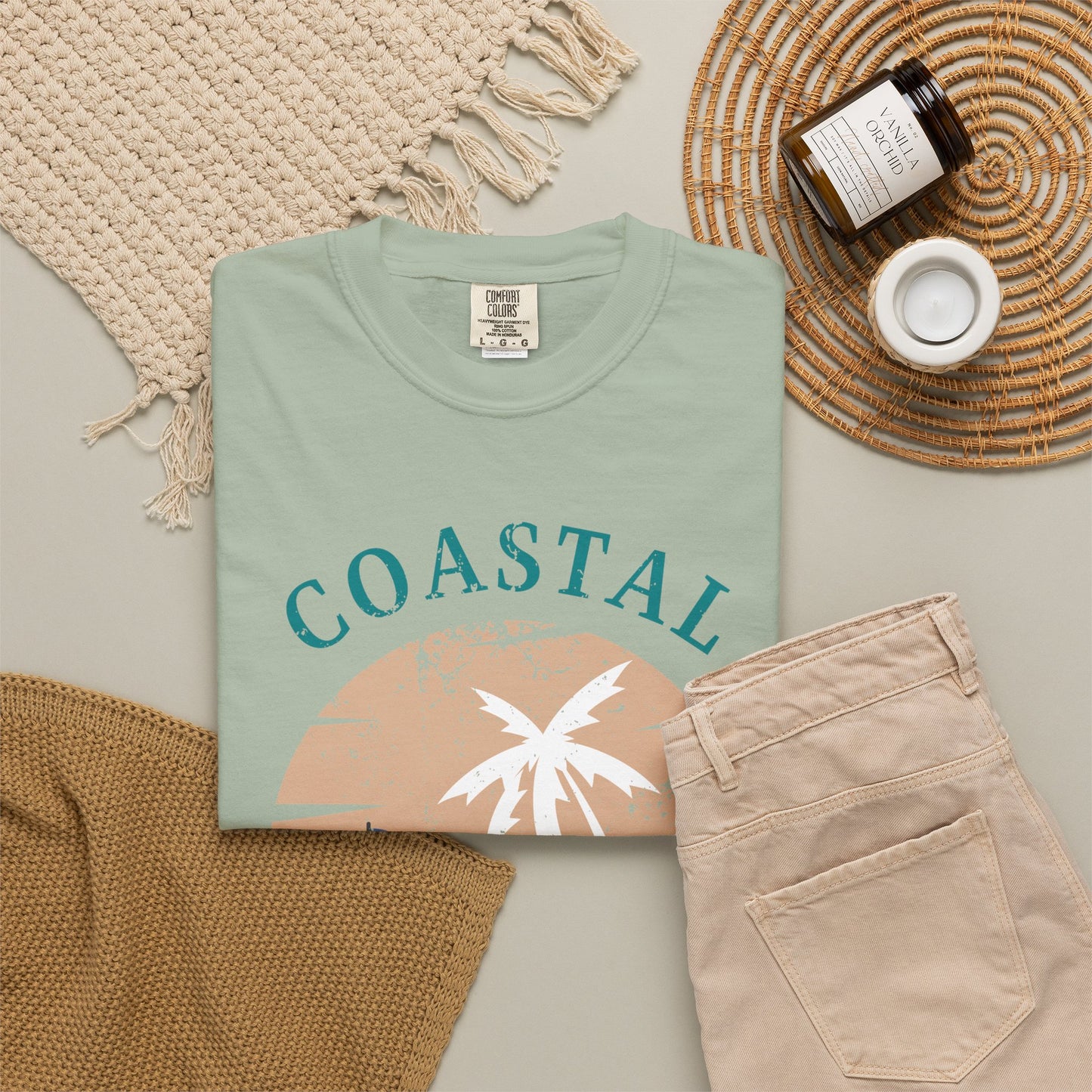 Coastal Golf Co Shirt, Coastal Golf Tee, Beach Golf Shirt, Golf Vacation T-Shirt, Coastal Lifestyle Apparel, Golfer Gift
