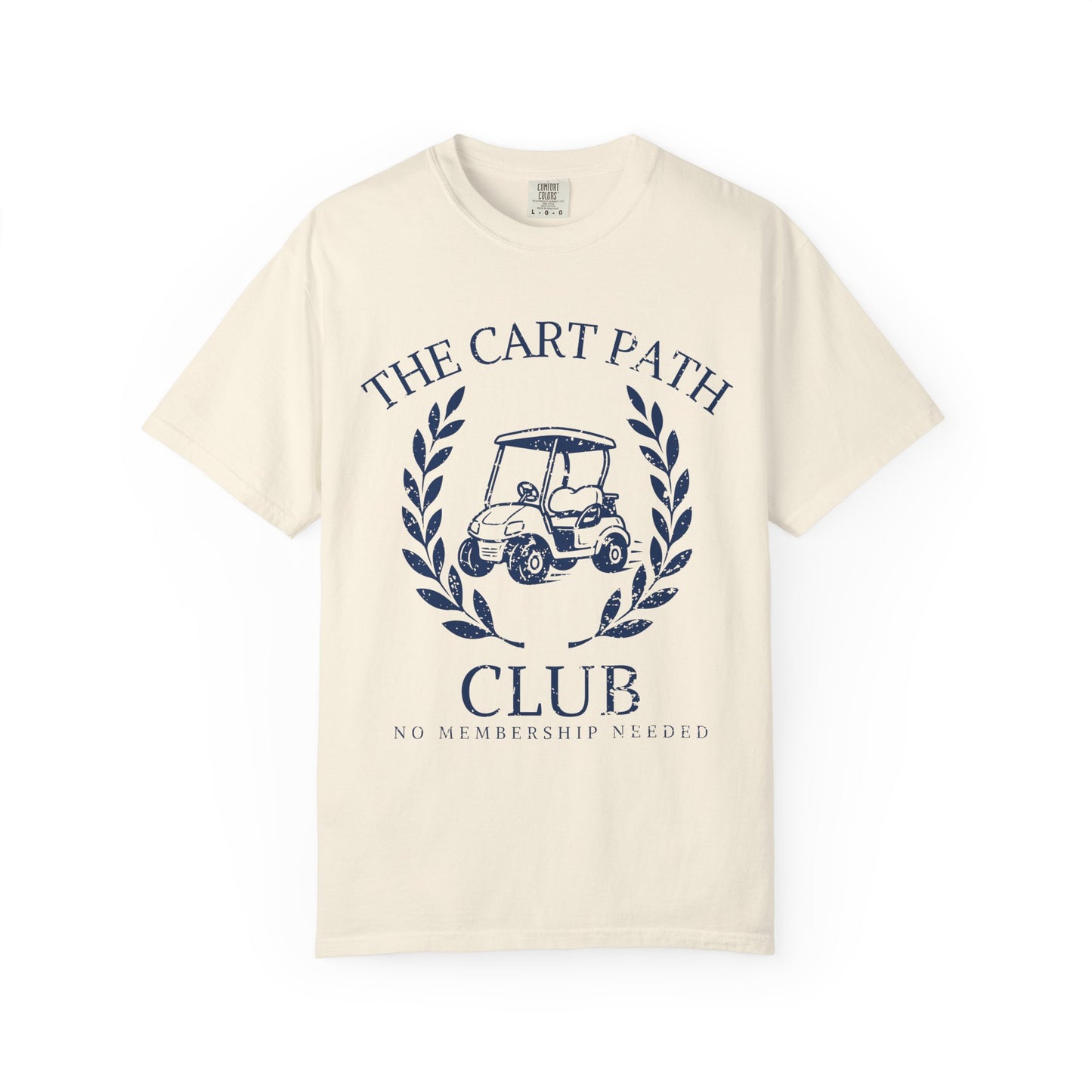 The Cart Path Club Shirt, Funny Golf Shirt, Golf Humor Tee, Cart Path Only Golf T-Shirt, Golfer Gift, Golf Vacation Tee