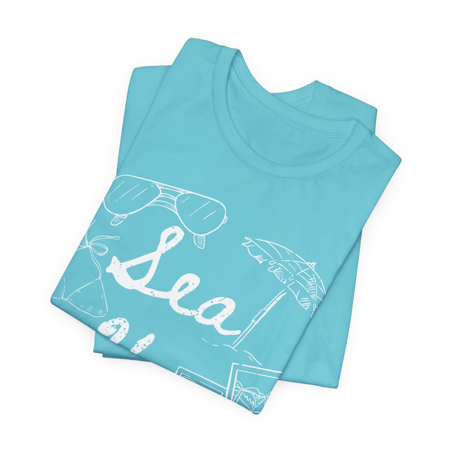 Sea Ya Later Shirt, Beach Vacation Tee, Coastal Summer Shirt, Ocean Graphic Tee, Cute Beach Shirt, Summer Vacation Outfit