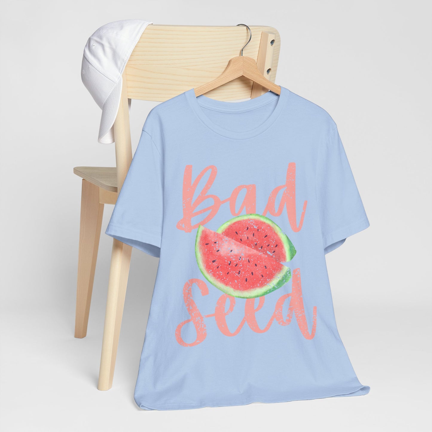 Bad Seed Watermelon Shirt, Cute Summer Tee, Funny Sassy Graphic Tee, Trendy Aesthetic Shirt, Fruit Graphic Tee, Teen Girl Outfit
