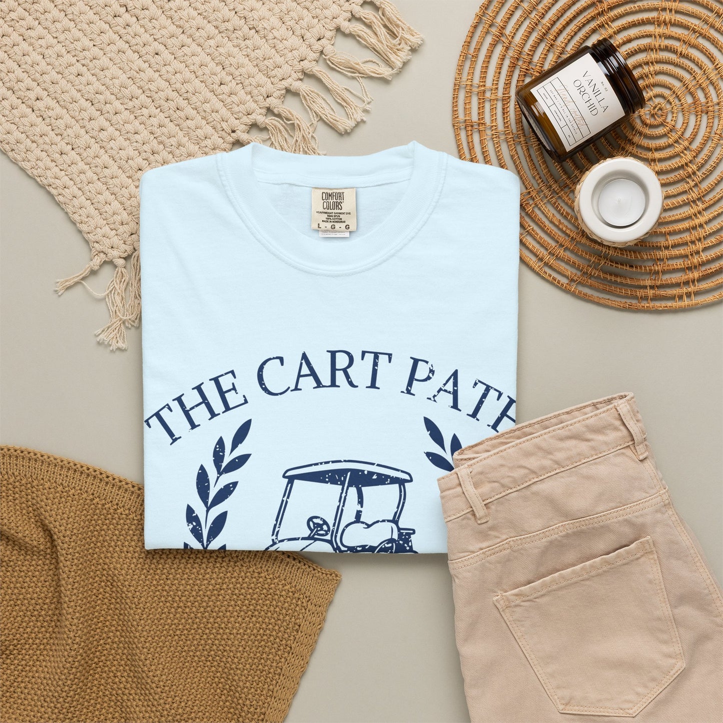 The Cart Path Club Shirt, Funny Golf Shirt, Golf Humor Tee, Cart Path Only Golf T-Shirt, Golfer Gift, Golf Vacation Tee