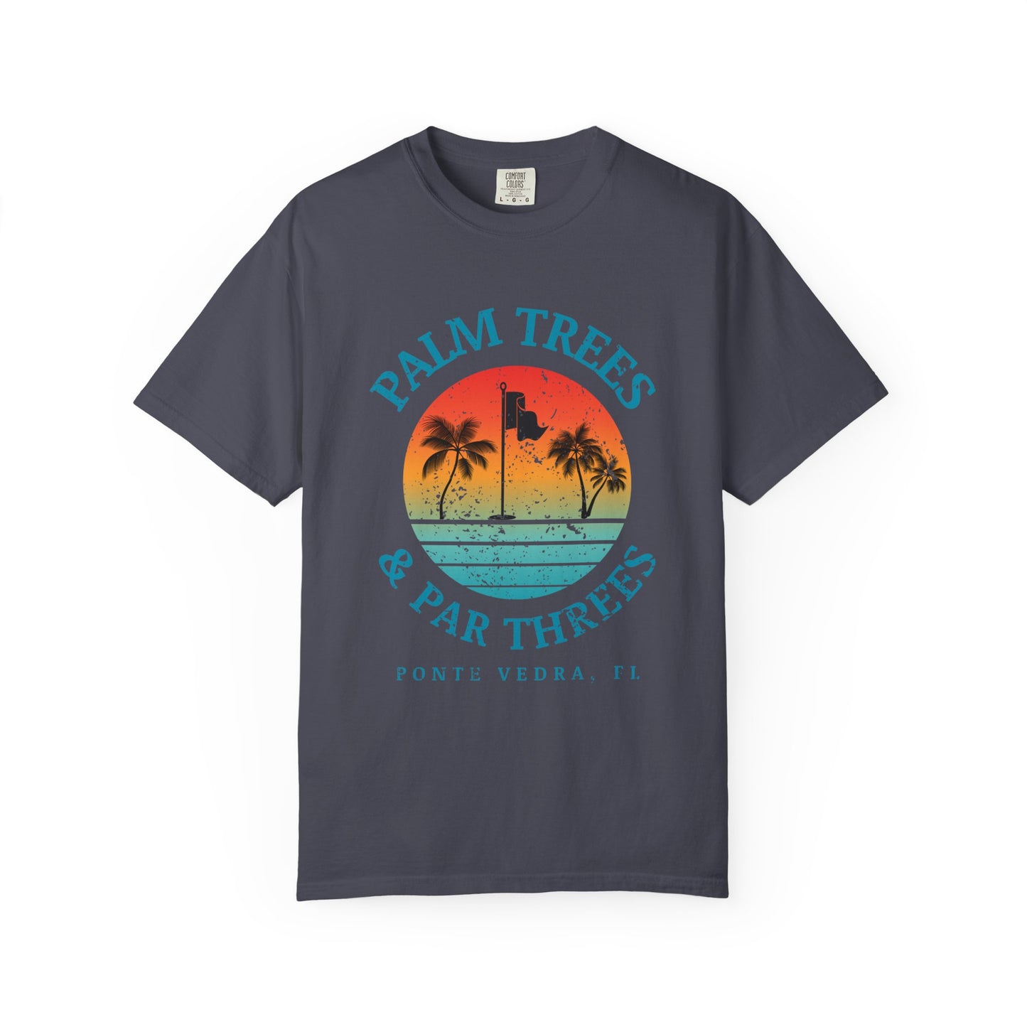 Ponte Vedra Beach, Saltwater & Sand Wedges Shirt, Beach Golf Tee, Golf Vacation T-Shirt, Coastal Lifestyle Apparel, Golfer Gift for Men