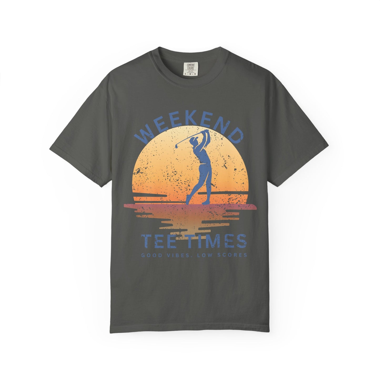 Weekend Tee Times Shirt, Coastal Golf Tee, Golf Vacation Shirt, Beach Golf T-Shirt, Funny Golfer Gift, Golf Lifestyle Tee