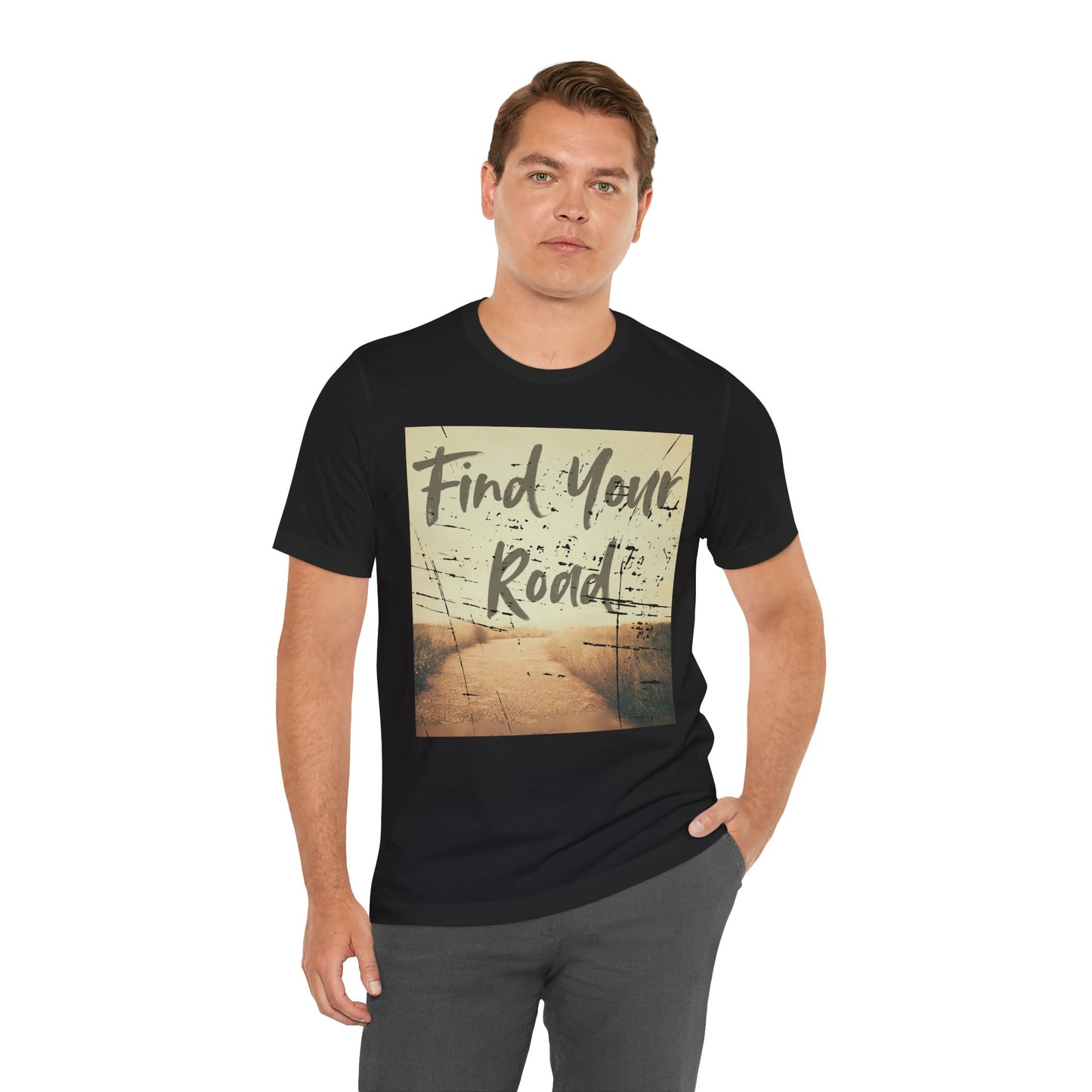Find Your Road Shirt, Beach Graphic Tee, Coastal Summer Shirt, Vintage Road Trip Tee, Wanderlust T-Shirt, Travel Lover Gift, Retro Beach Tee