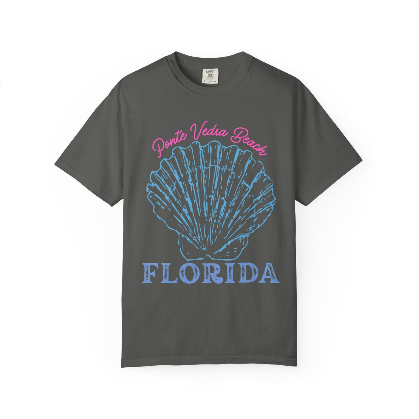 Ponte Vedra Beach Florida Shirt, Coastal Shell Tee, Florida Beach Shirt, Ponte Vedra Souvenir, Beach Vacation T-Shirt