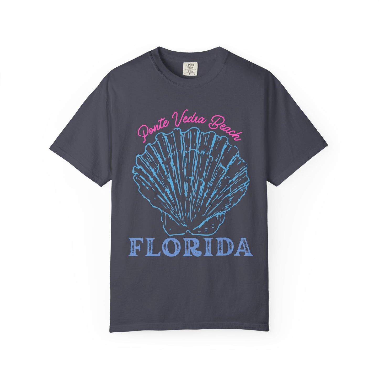 Ponte Vedra Beach Florida Shirt, Coastal Shell Tee, Florida Beach Shirt, Ponte Vedra Souvenir, Beach Vacation T-Shirt