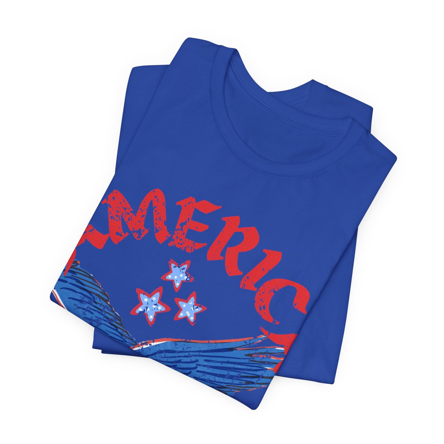 Vintage America Eagle Shirt, Patriotic 4th of July Tee, Retro USA Shirt, Independence Day Outfit, Americana Graphic Tee, July 4th Shirt
