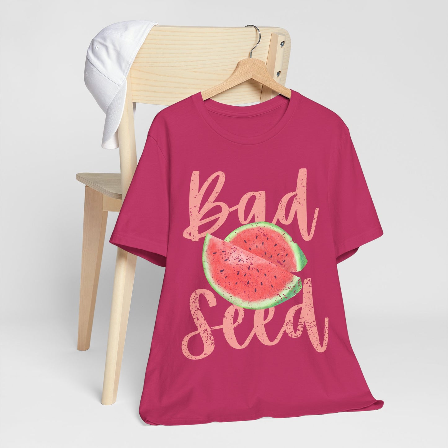 Bad Seed Watermelon Shirt, Cute Summer Tee, Funny Sassy Graphic Tee, Trendy Aesthetic Shirt, Fruit Graphic Tee, Teen Girl Outfit