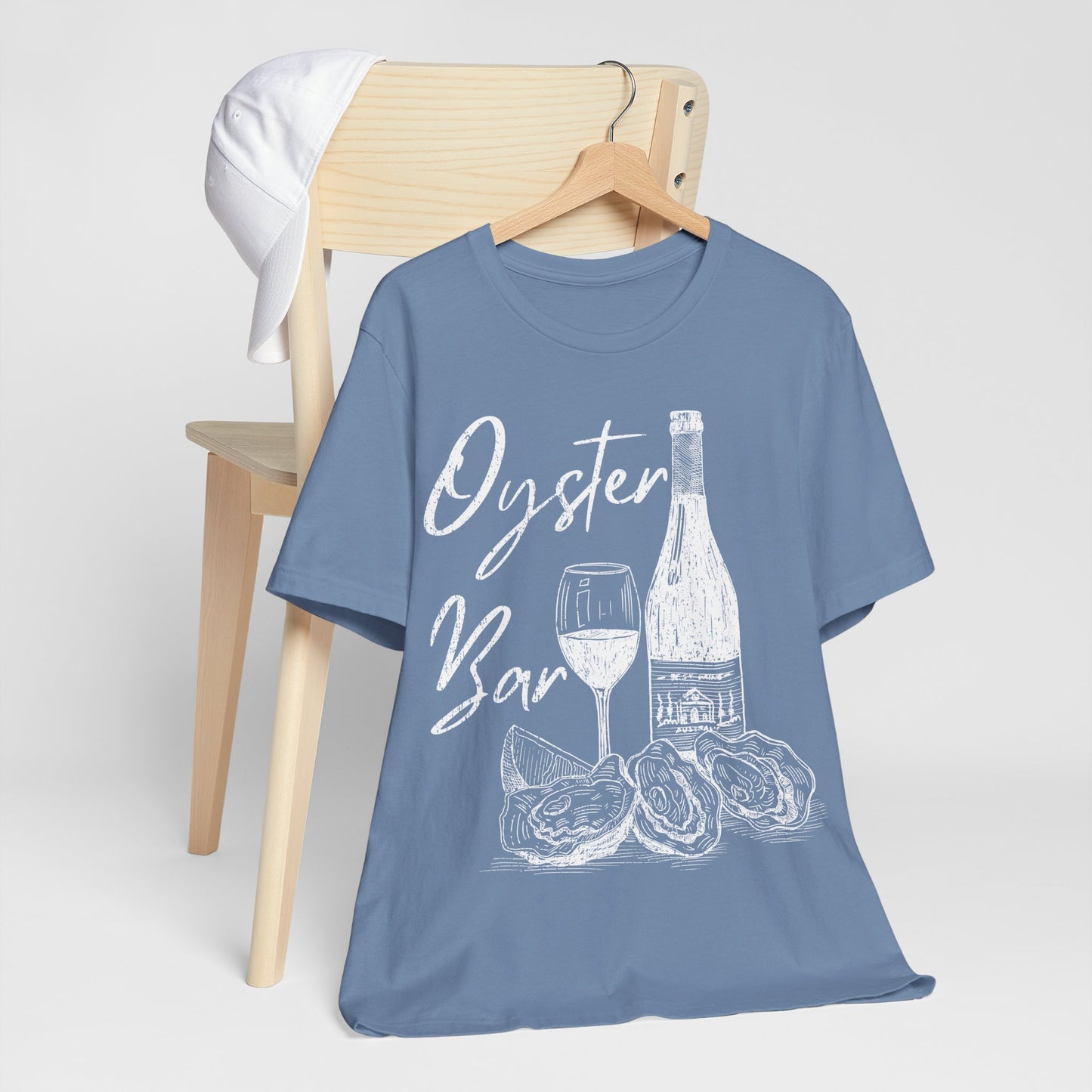 Oyster Bar Shirt, Coastal Grandma Tee, Beach Vacation Shirt, Seafood Lover Shirt, Coastal Chic Tee, Wine Lover Shirt, Summer Beach Tee