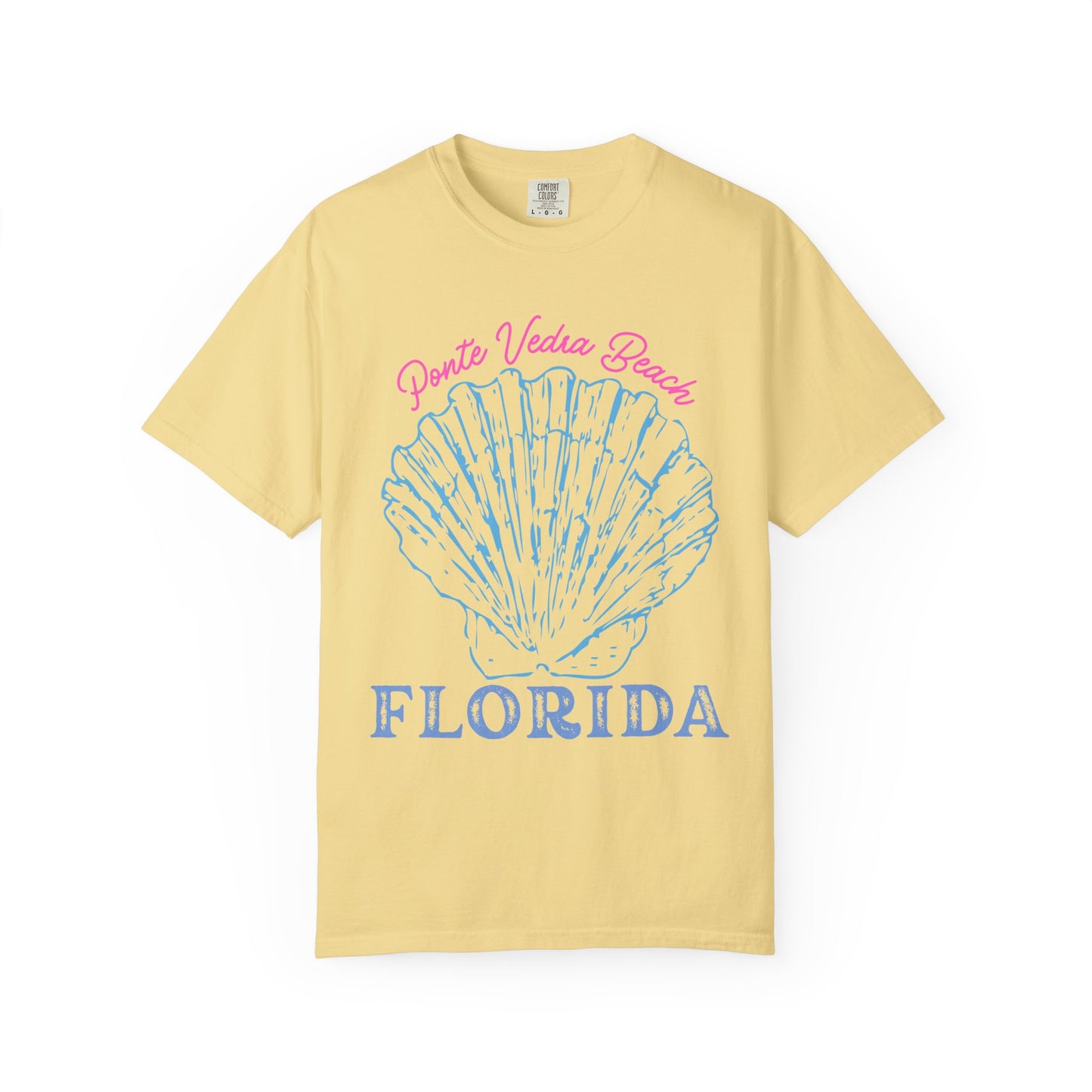 Ponte Vedra Beach Florida Shirt, Coastal Shell Tee, Florida Beach Shirt, Ponte Vedra Souvenir, Beach Vacation T-Shirt