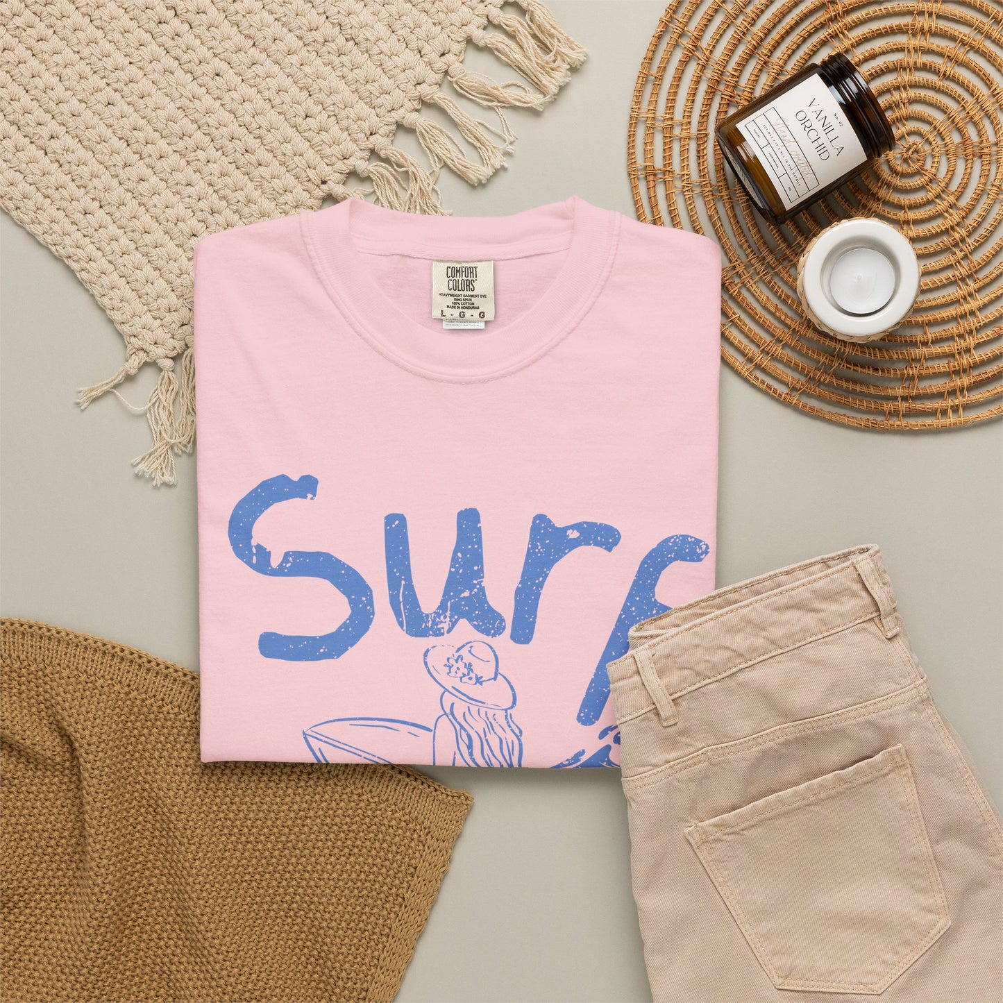 Surf Season Shirt, Beach Graphic Tee, Coastal Summer Shirt, Surfer Girl T-Shirt, Ocean Lover Gift, Beach Vacation Tee
