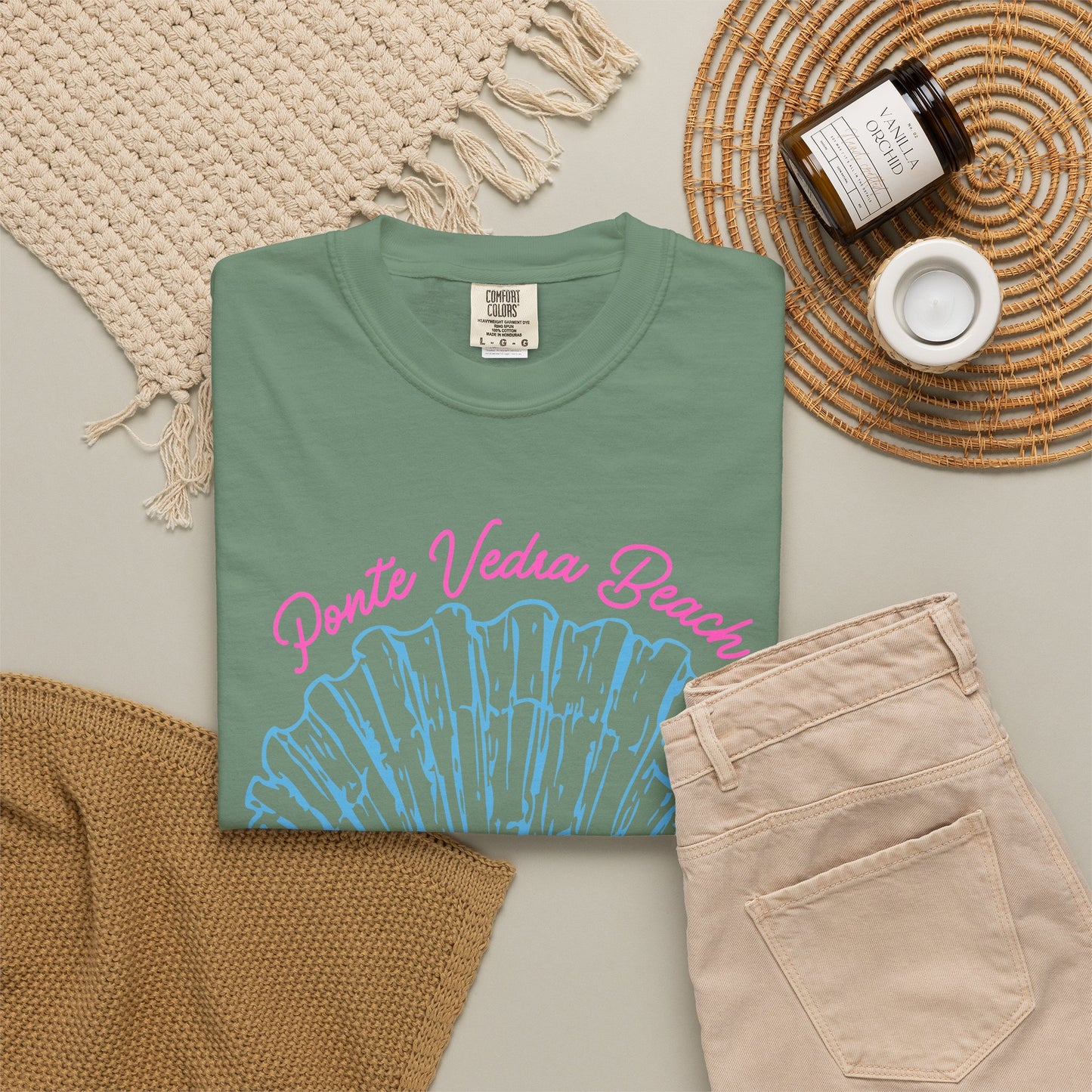 Ponte Vedra Beach Florida Shirt, Coastal Shell Tee, Florida Beach Shirt, Ponte Vedra Souvenir, Beach Vacation T-Shirt