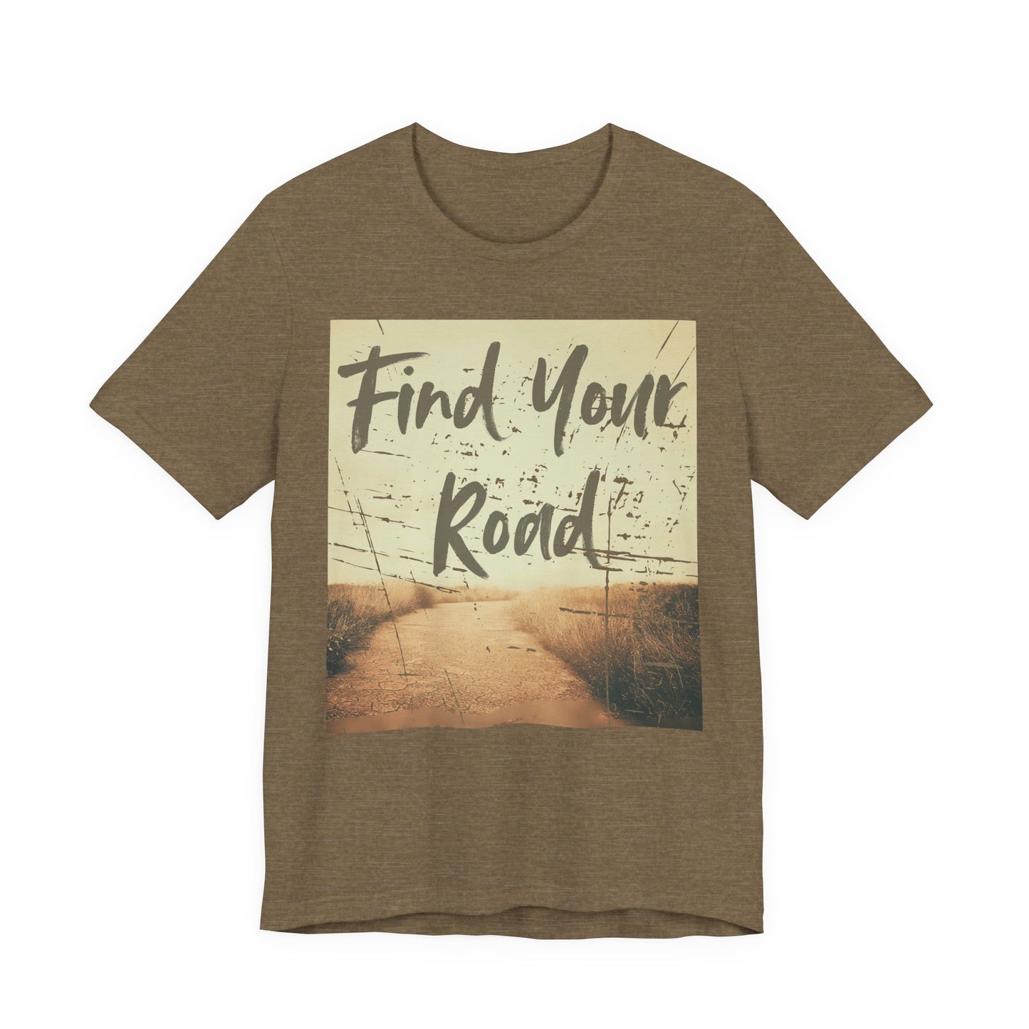 Find Your Road Shirt, Beach Graphic Tee, Coastal Summer Shirt, Vintage Road Trip Tee, Wanderlust T-Shirt, Travel Lover Gift, Retro Beach Tee