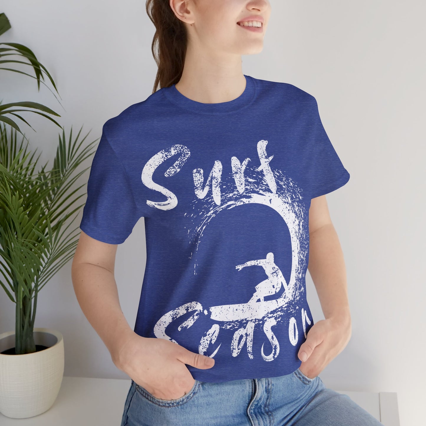 Surf Season Shirt, Retro Surf Tee, Beach Shirt, Coastal Summer Shirt, Vintage Surfing Tee, Ocean Graphic Tee, Surfer Gift