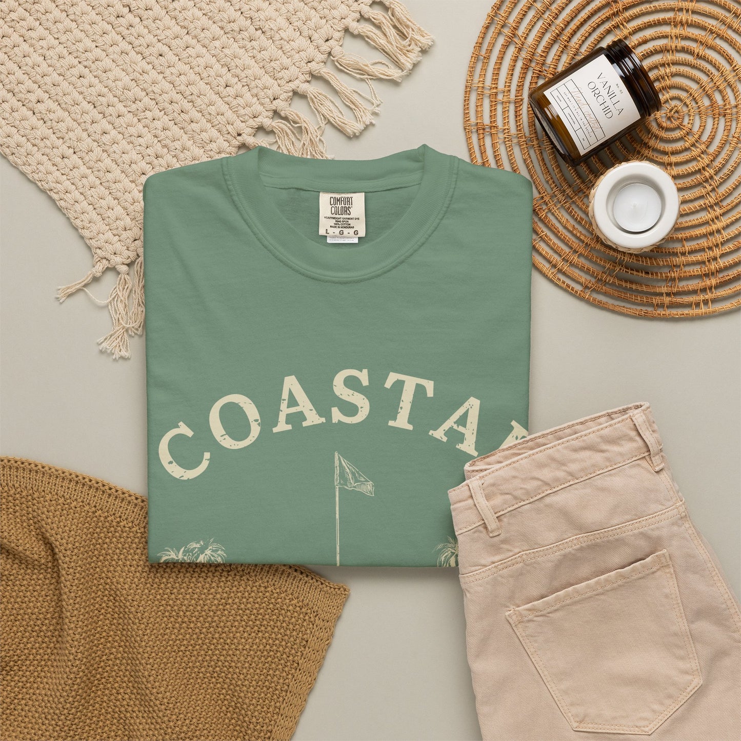 Coastal Country Club Shirt, Coastal Golf Tee, Beach Club T-Shirt, Golf Lifestyle Shirt, Resort Wear, Golfer Gift
