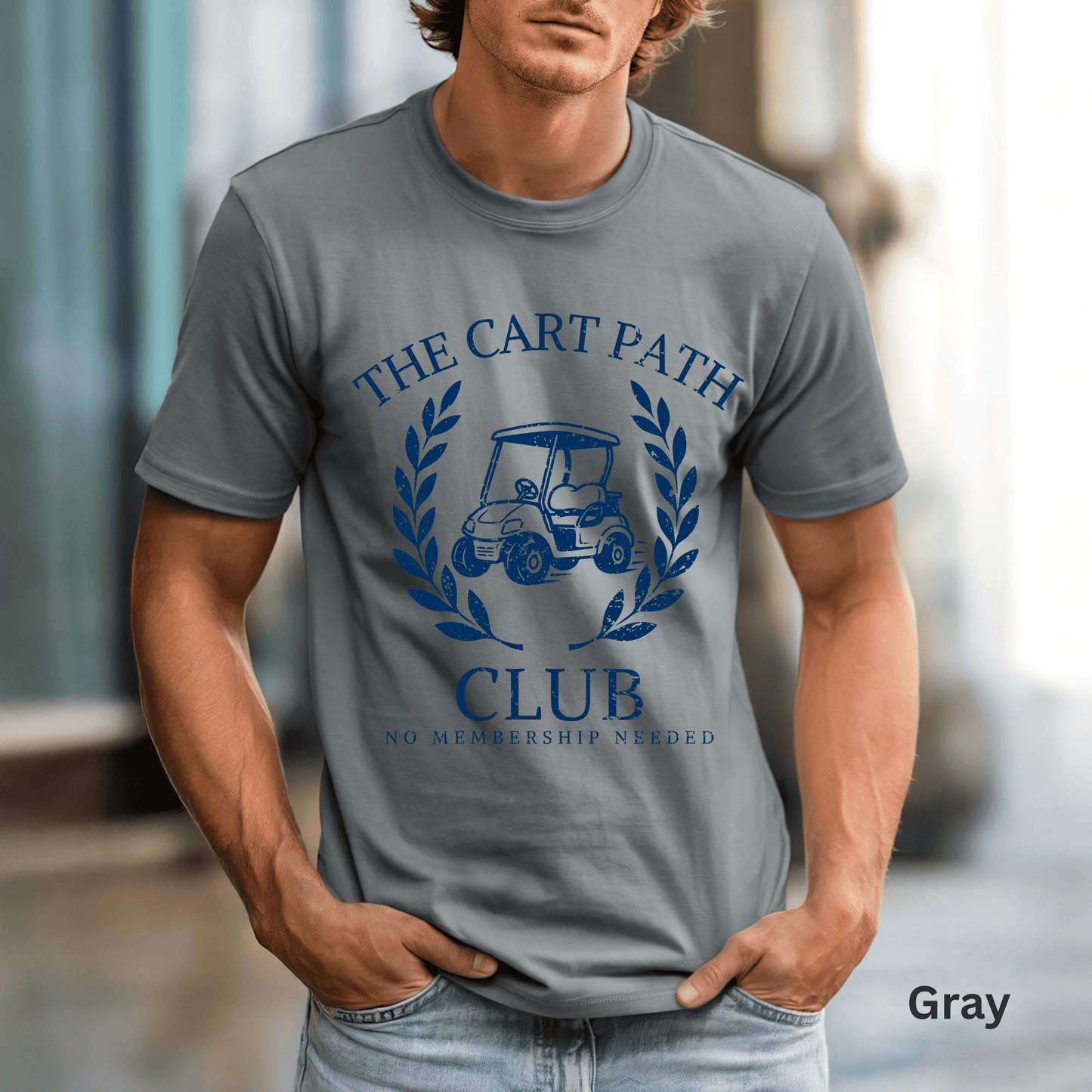 The Cart Path Club Shirt, Funny Golf Shirt, Golf Humor Tee, Cart Path Only Golf T-Shirt, Golfer Gift, Golf Vacation Tee
