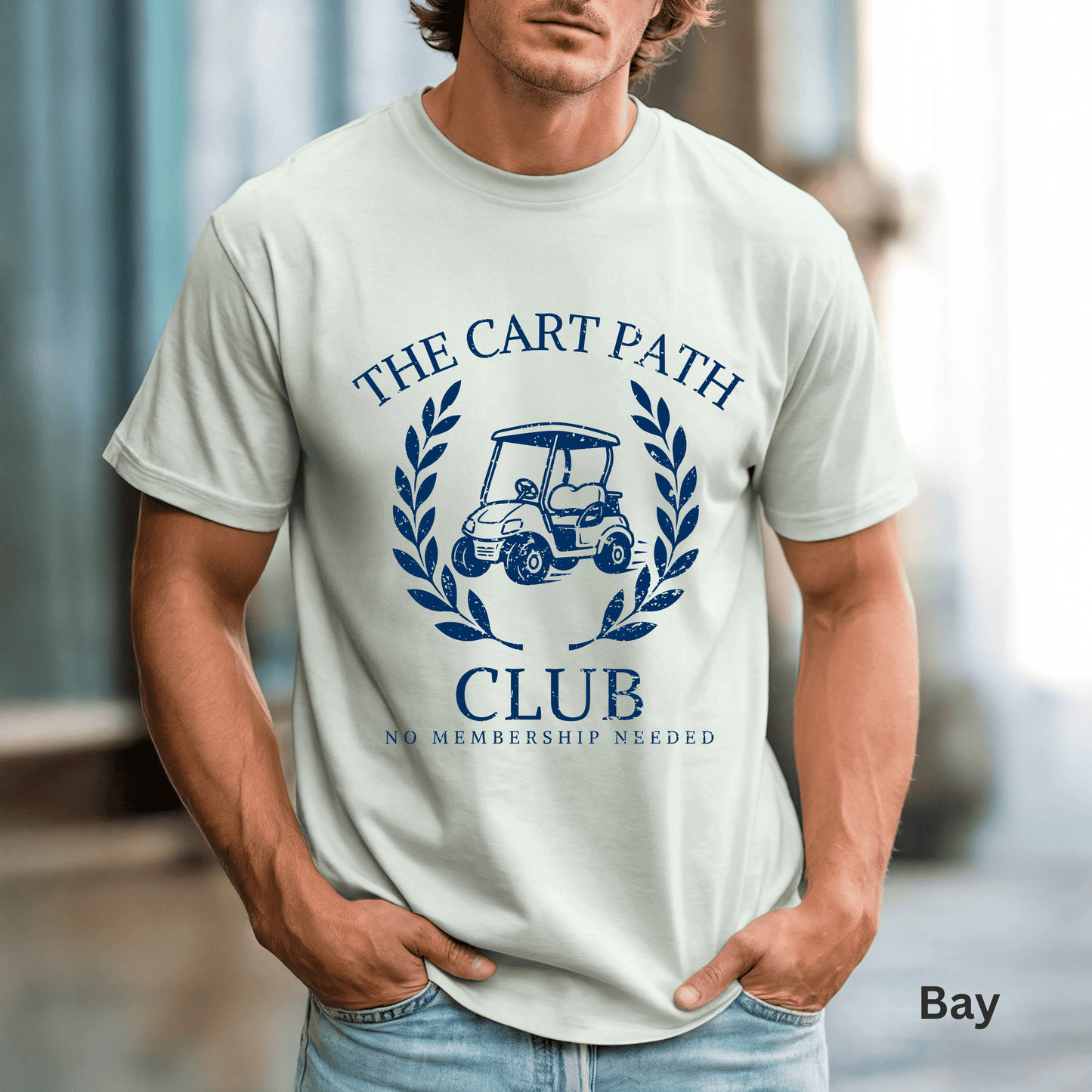 The Cart Path Club Shirt, Funny Golf Shirt, Golf Humor Tee, Cart Path Only Golf T-Shirt, Golfer Gift, Golf Vacation Tee