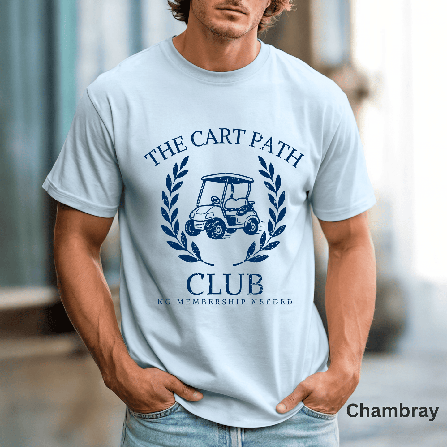The Cart Path Club Shirt, Funny Golf Shirt, Golf Humor Tee, Cart Path Only Golf T-Shirt, Golfer Gift, Golf Vacation Tee