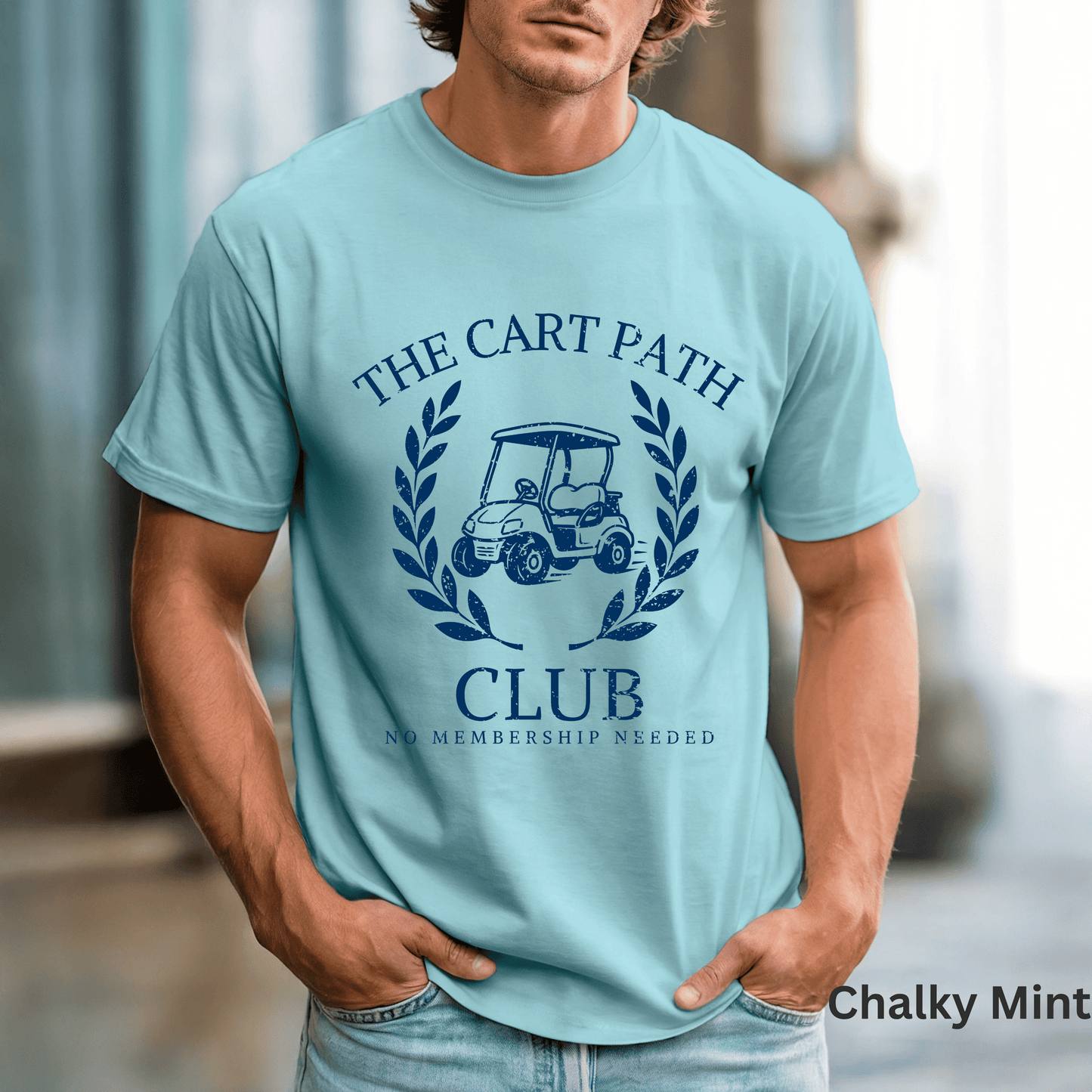 The Cart Path Club Shirt, Funny Golf Shirt, Golf Humor Tee, Cart Path Only Golf T-Shirt, Golfer Gift, Golf Vacation Tee