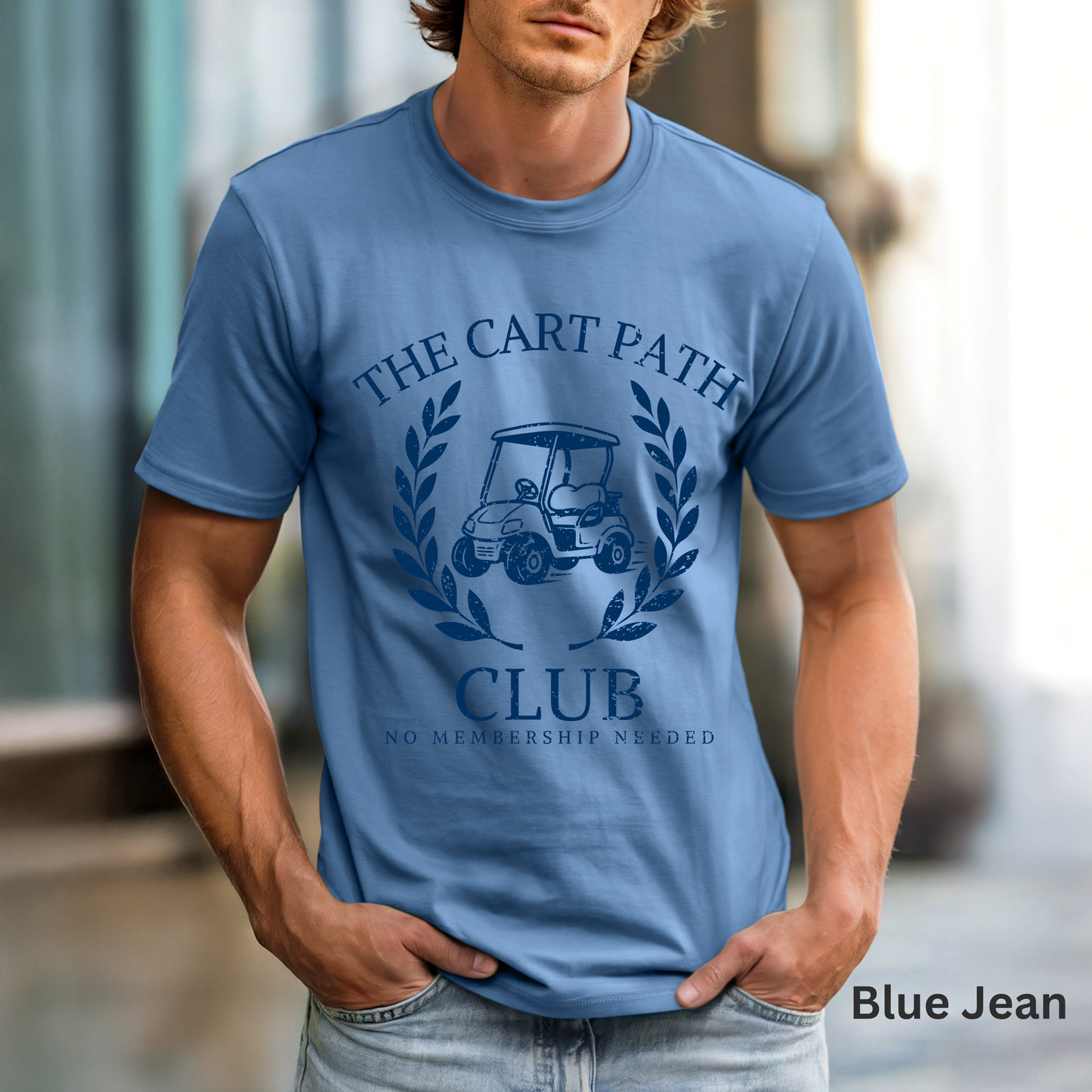 The Cart Path Club Shirt, Funny Golf Shirt, Golf Humor Tee, Cart Path Only Golf T-Shirt, Golfer Gift, Golf Vacation Tee