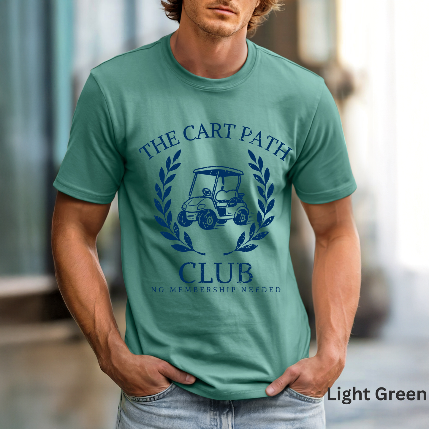 The Cart Path Club Shirt, Funny Golf Shirt, Golf Humor Tee, Cart Path Only Golf T-Shirt, Golfer Gift, Golf Vacation Tee